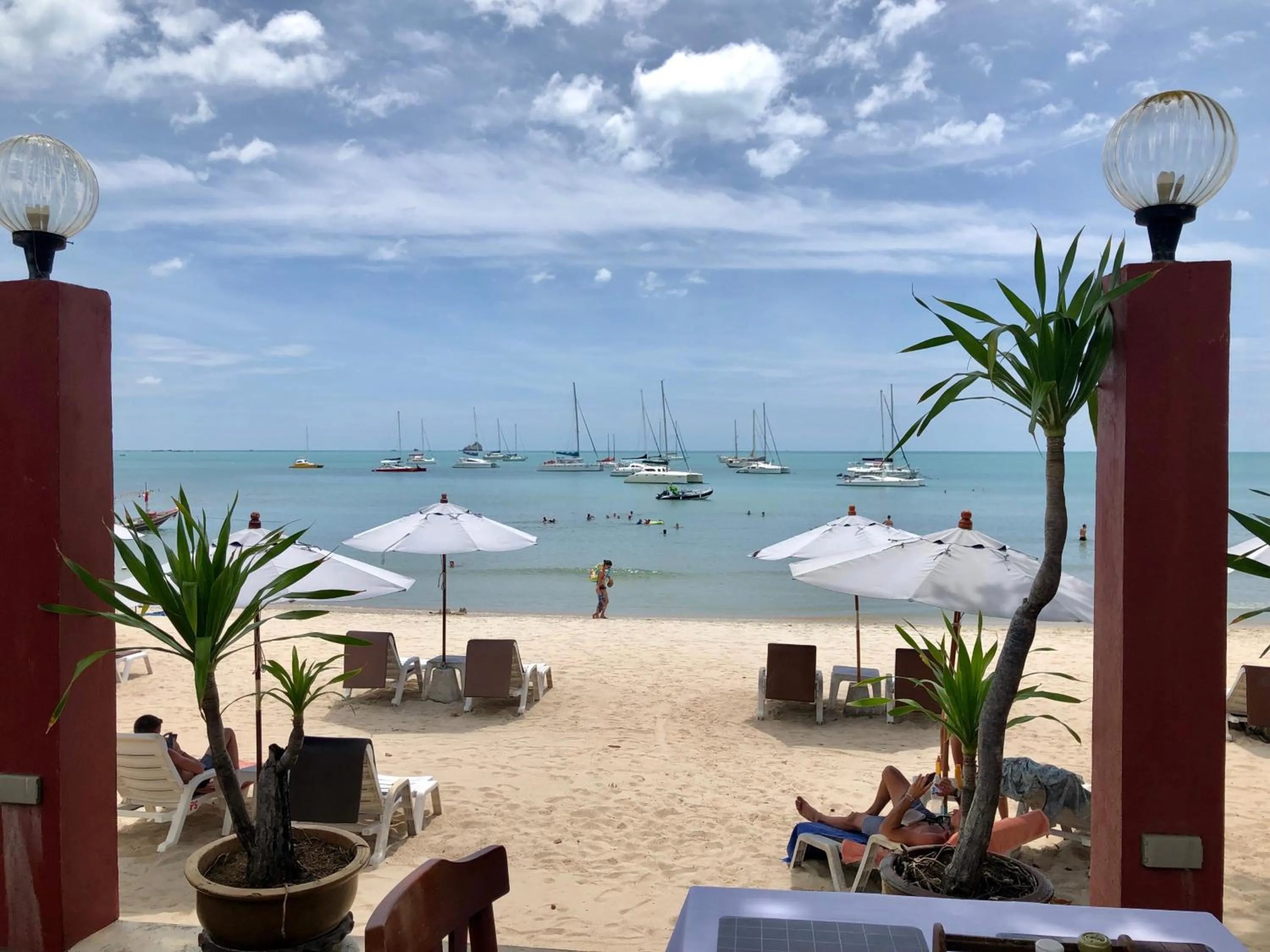 Beach in PS Thana Resort