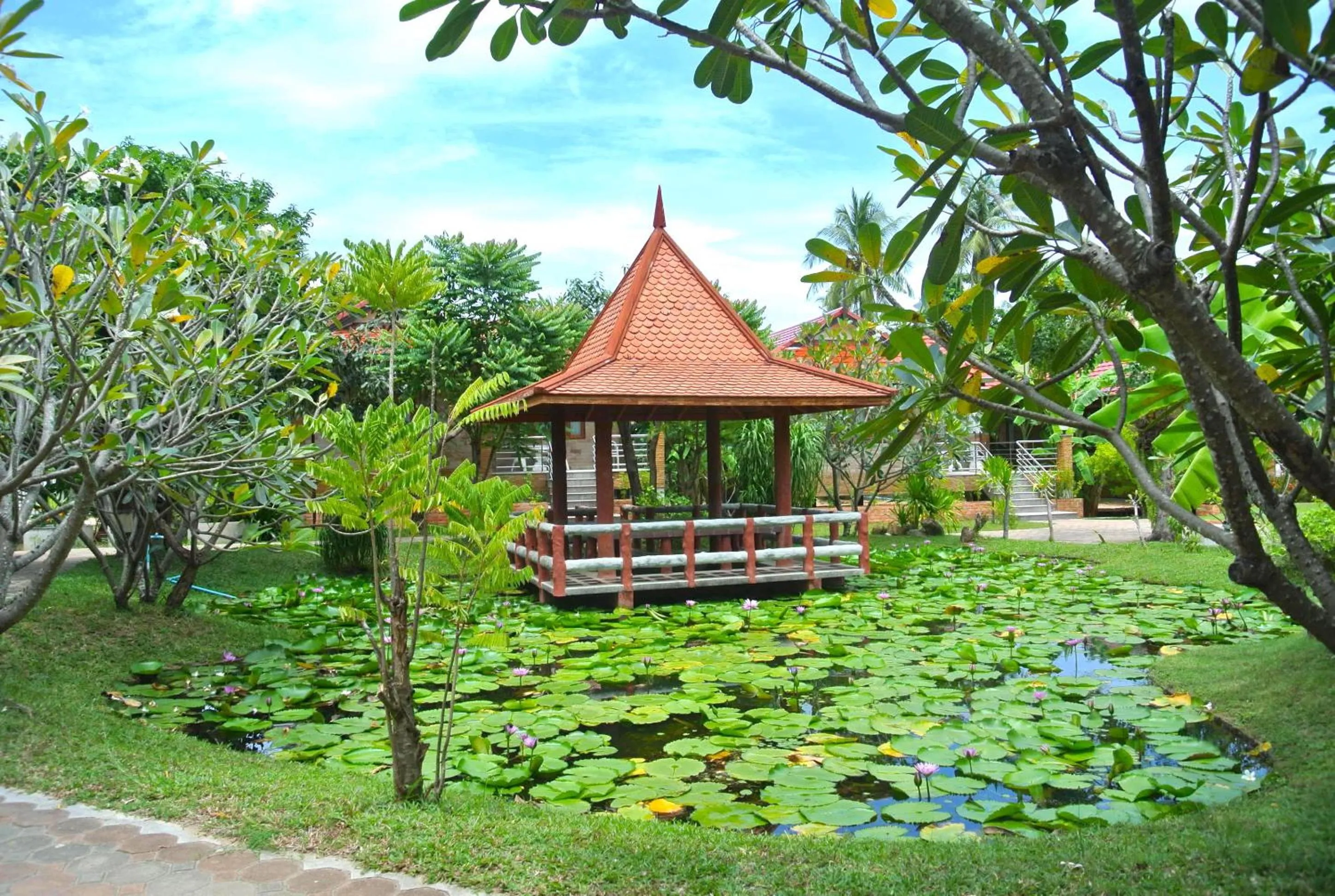 Garden view in PS Thana Resort