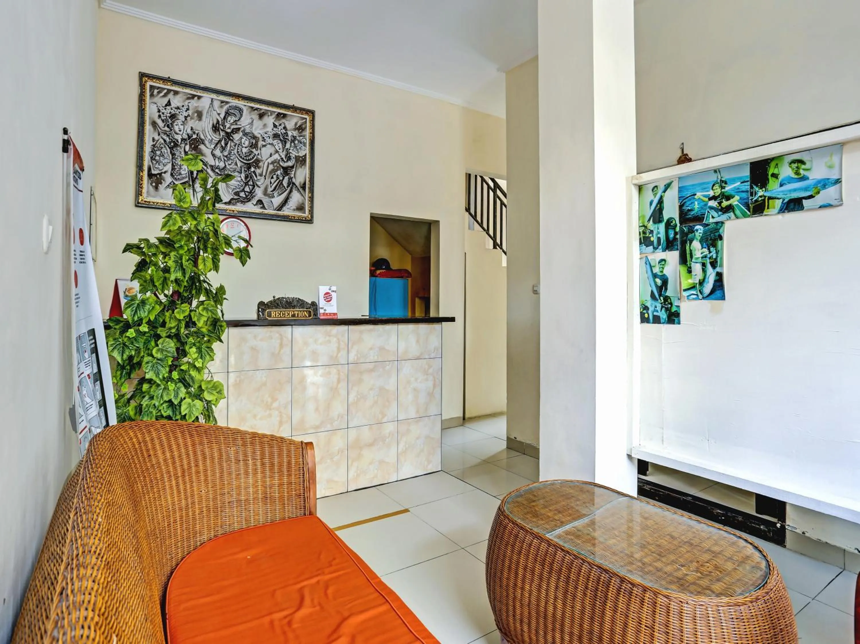 Lobby or reception in Samudra Homestay