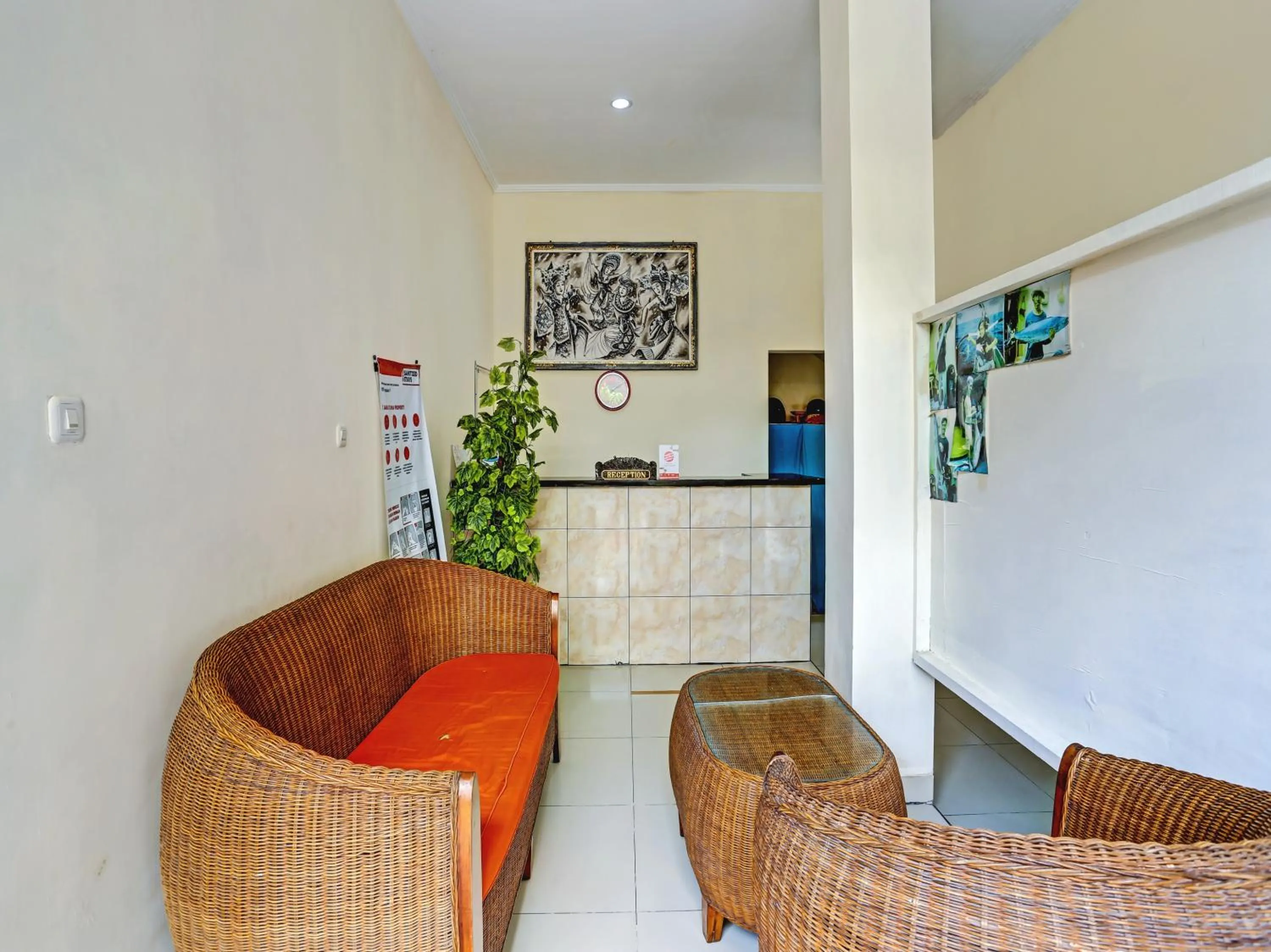 Lobby or reception in Samudra Homestay