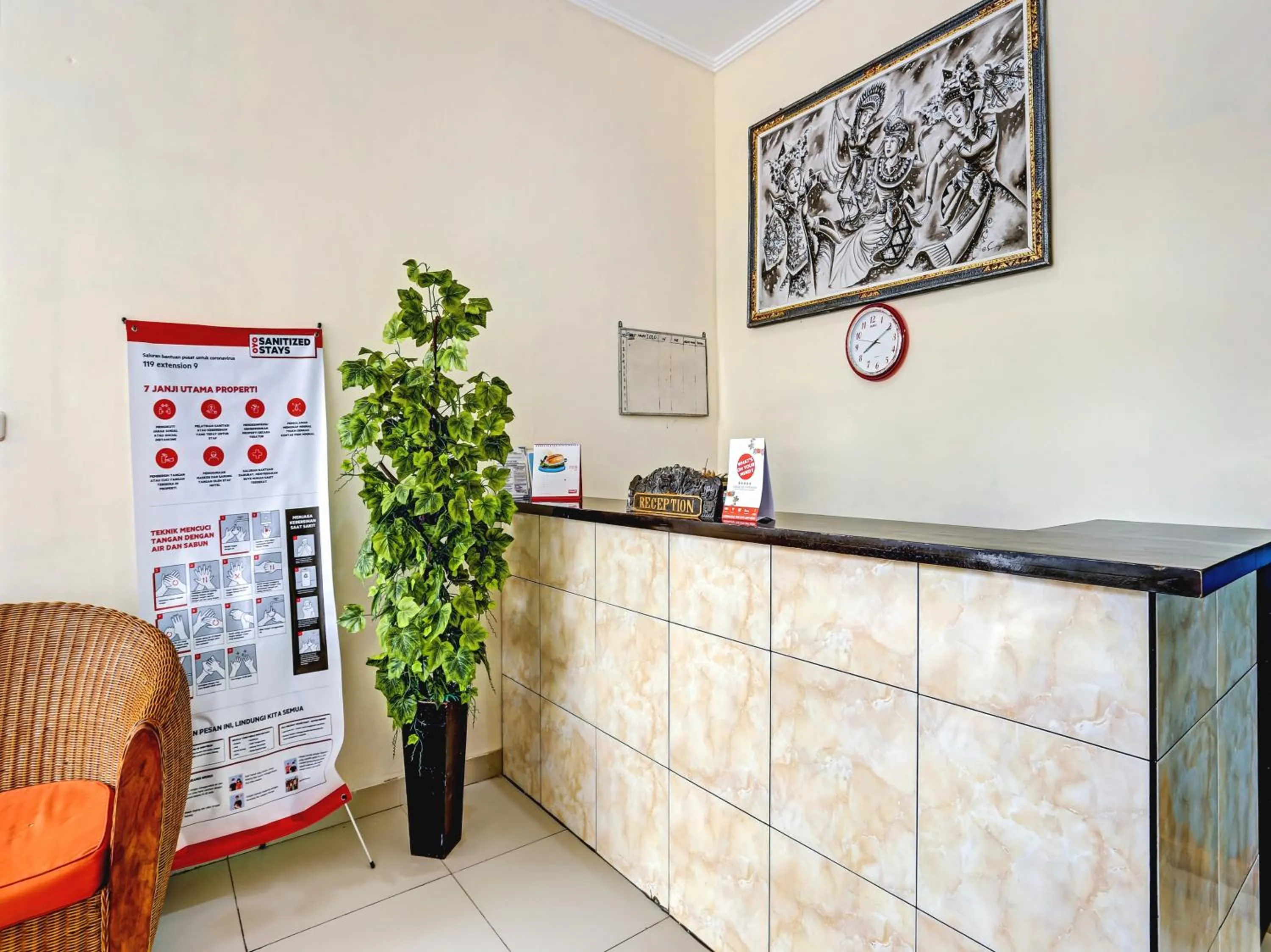 Lobby or reception in Samudra Homestay