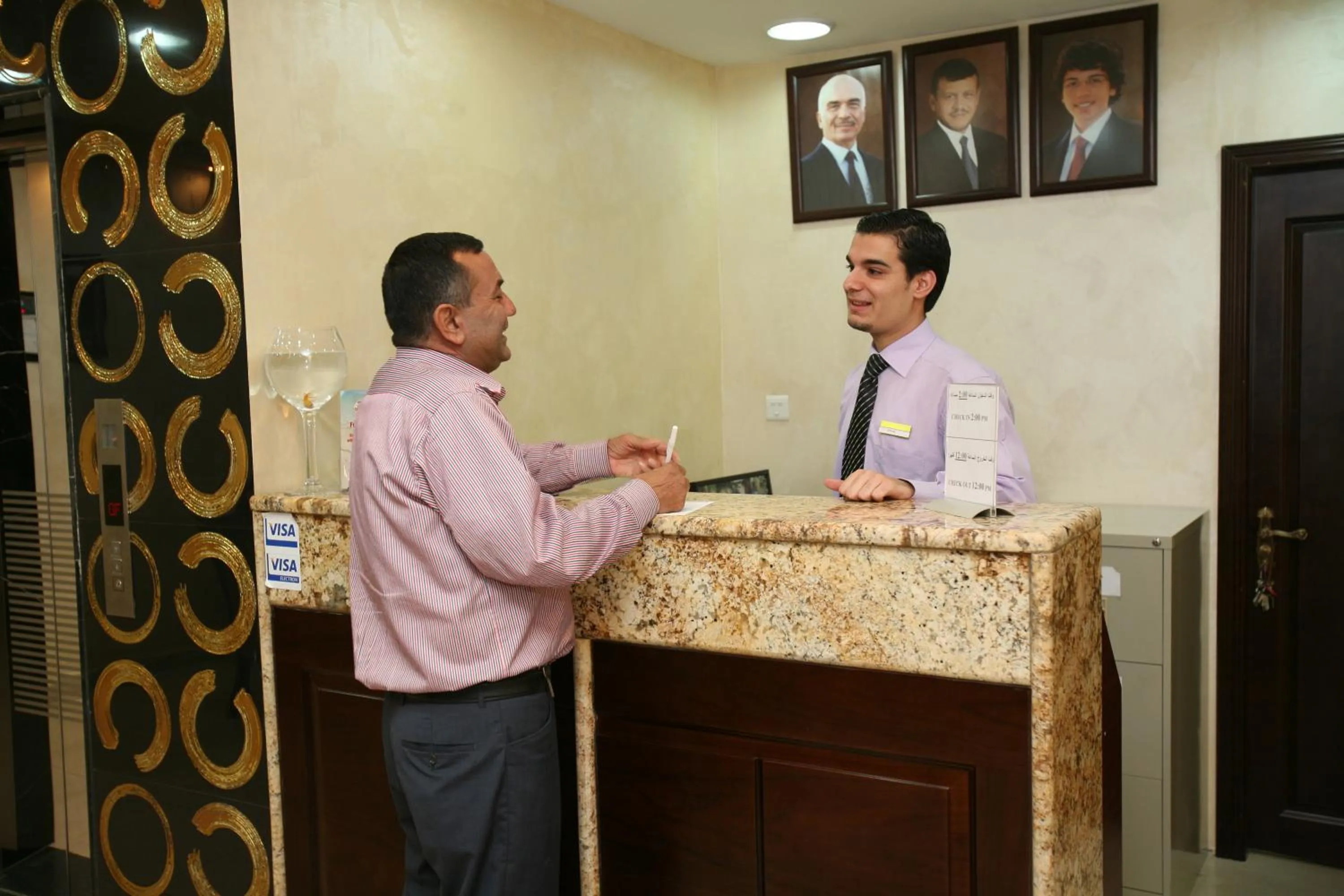 Staff in Cedar Hotel