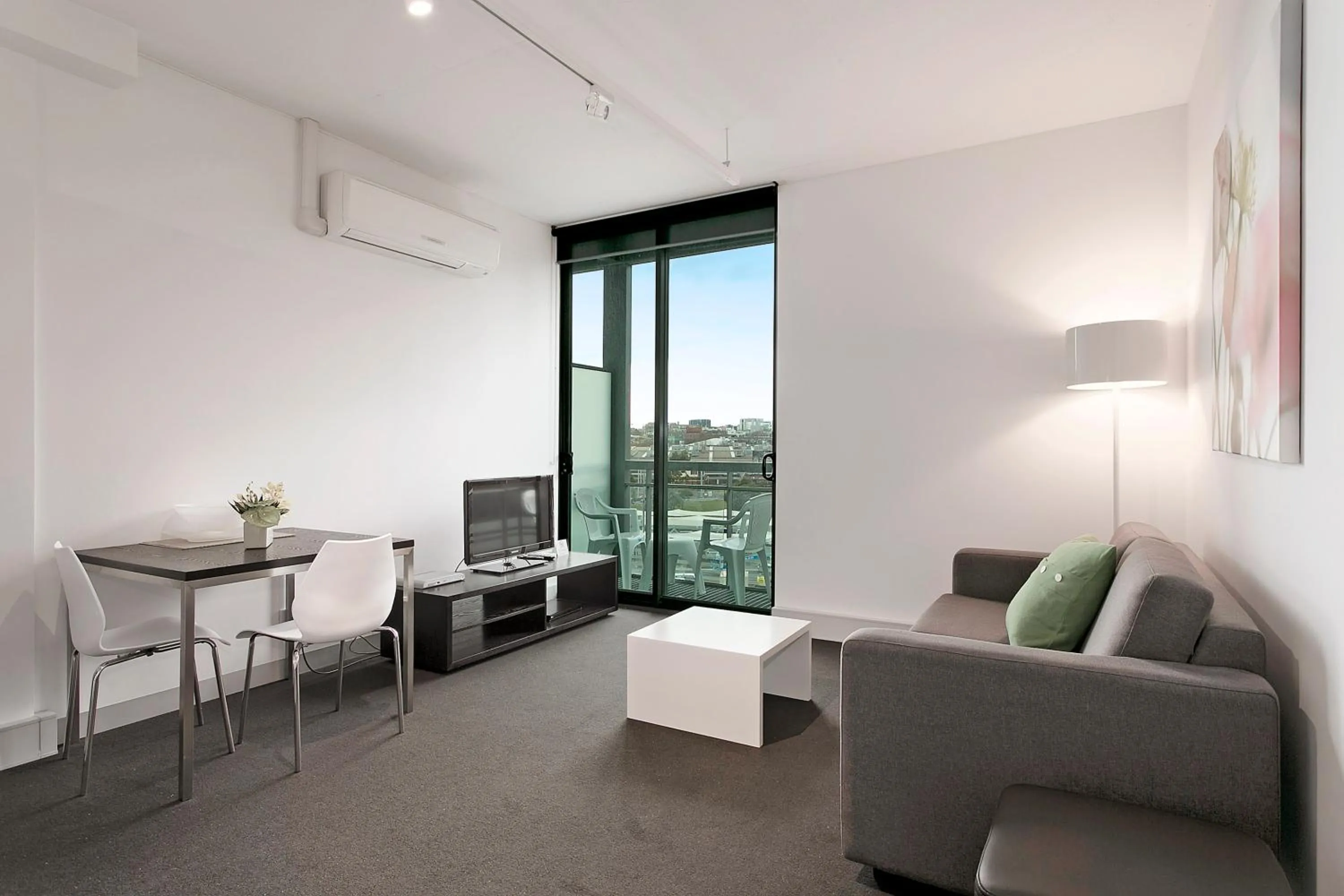 Living room in Docklands Private Collection - City Harbour Apartments