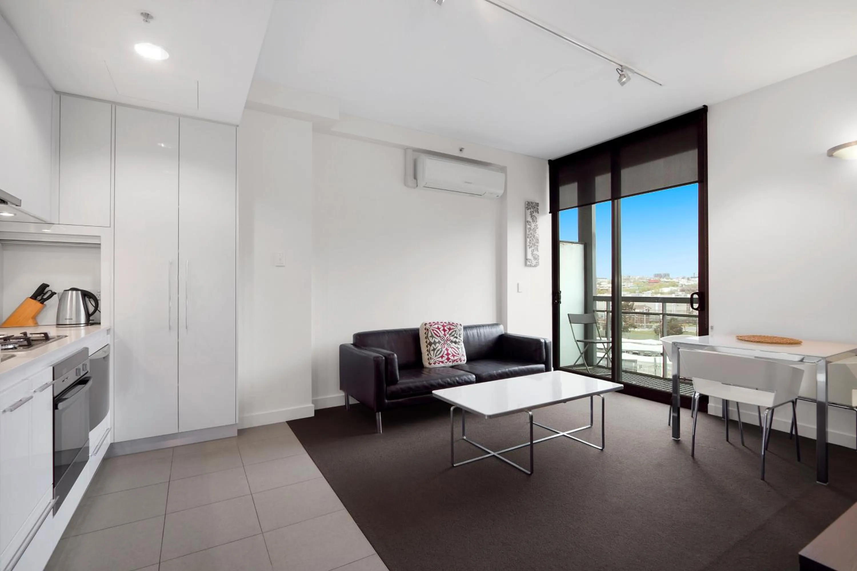 Living room in Docklands Private Collection - City Harbour Apartments