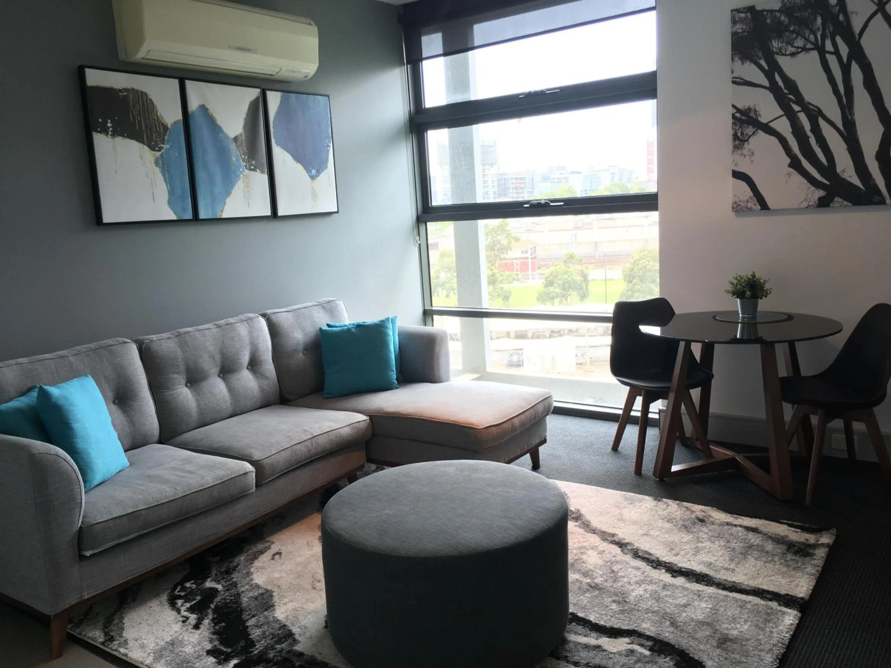 Living room in Docklands Private Collection - City Harbour Apartments