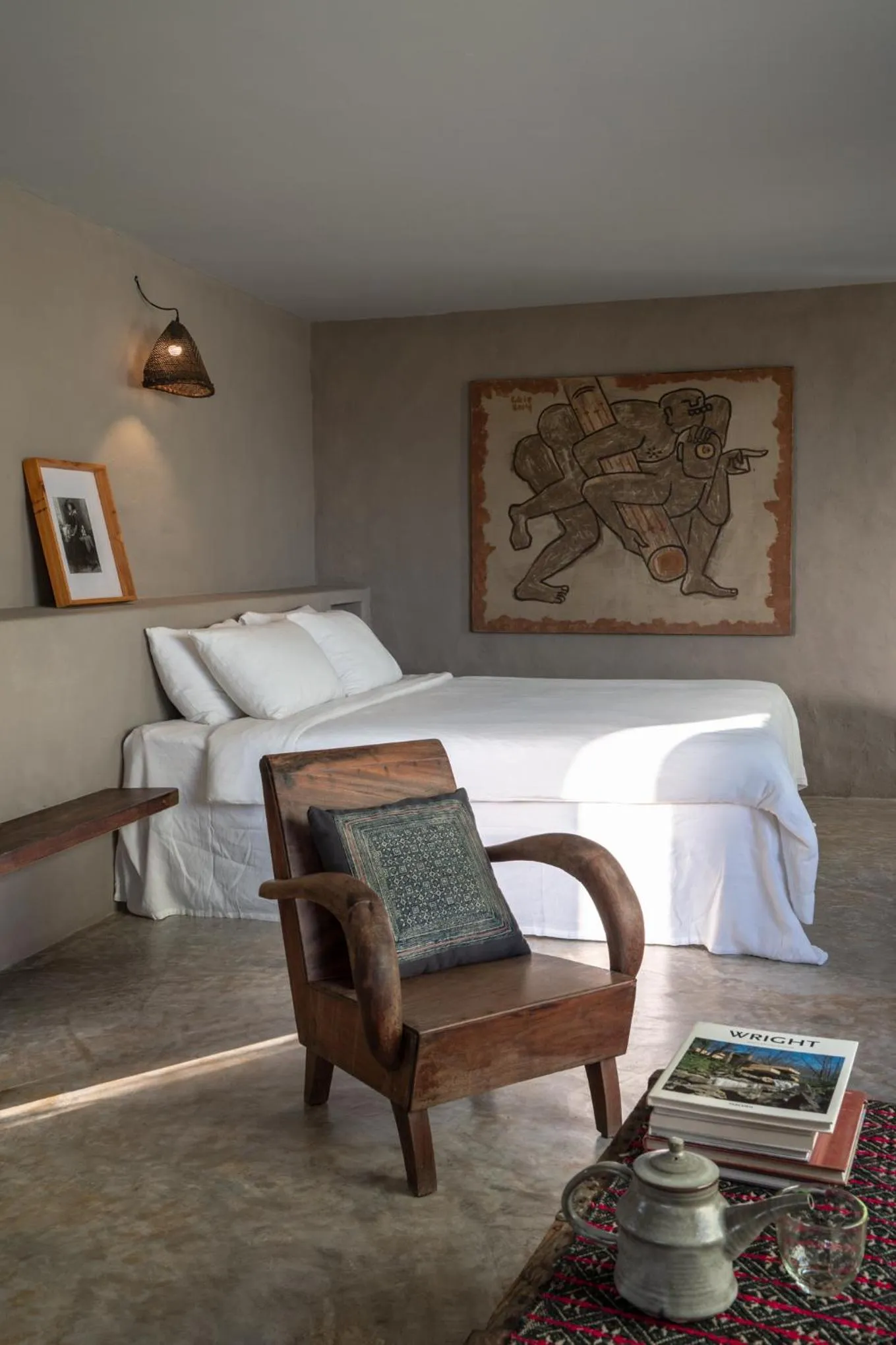 Photo of the whole room, Bed in Dechiu