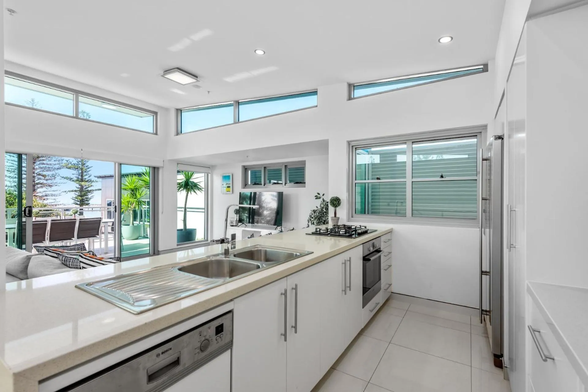 Kitchen or kitchenette in Proximity Waterfront Apartments