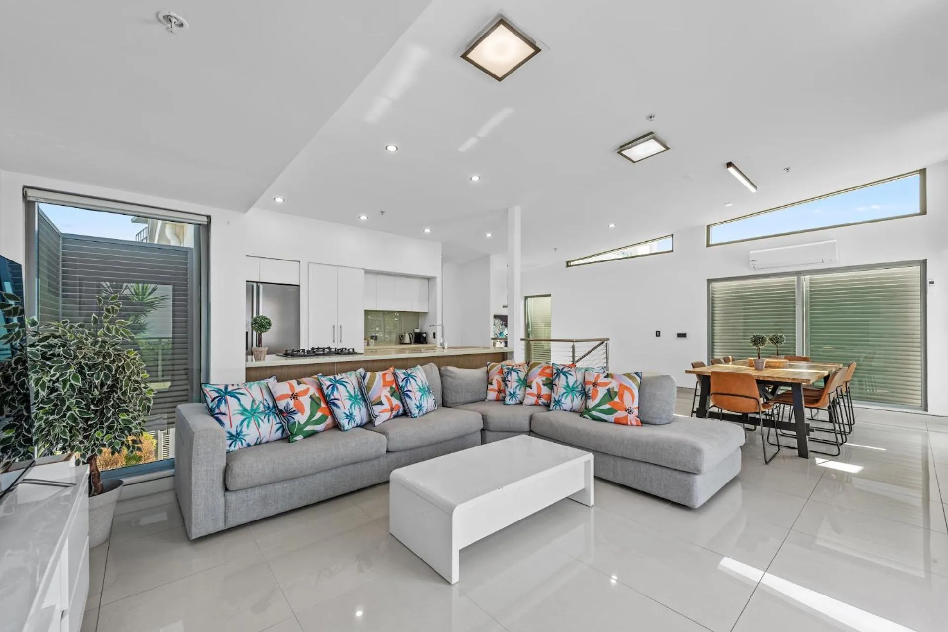 Living room in Proximity Waterfront Apartments