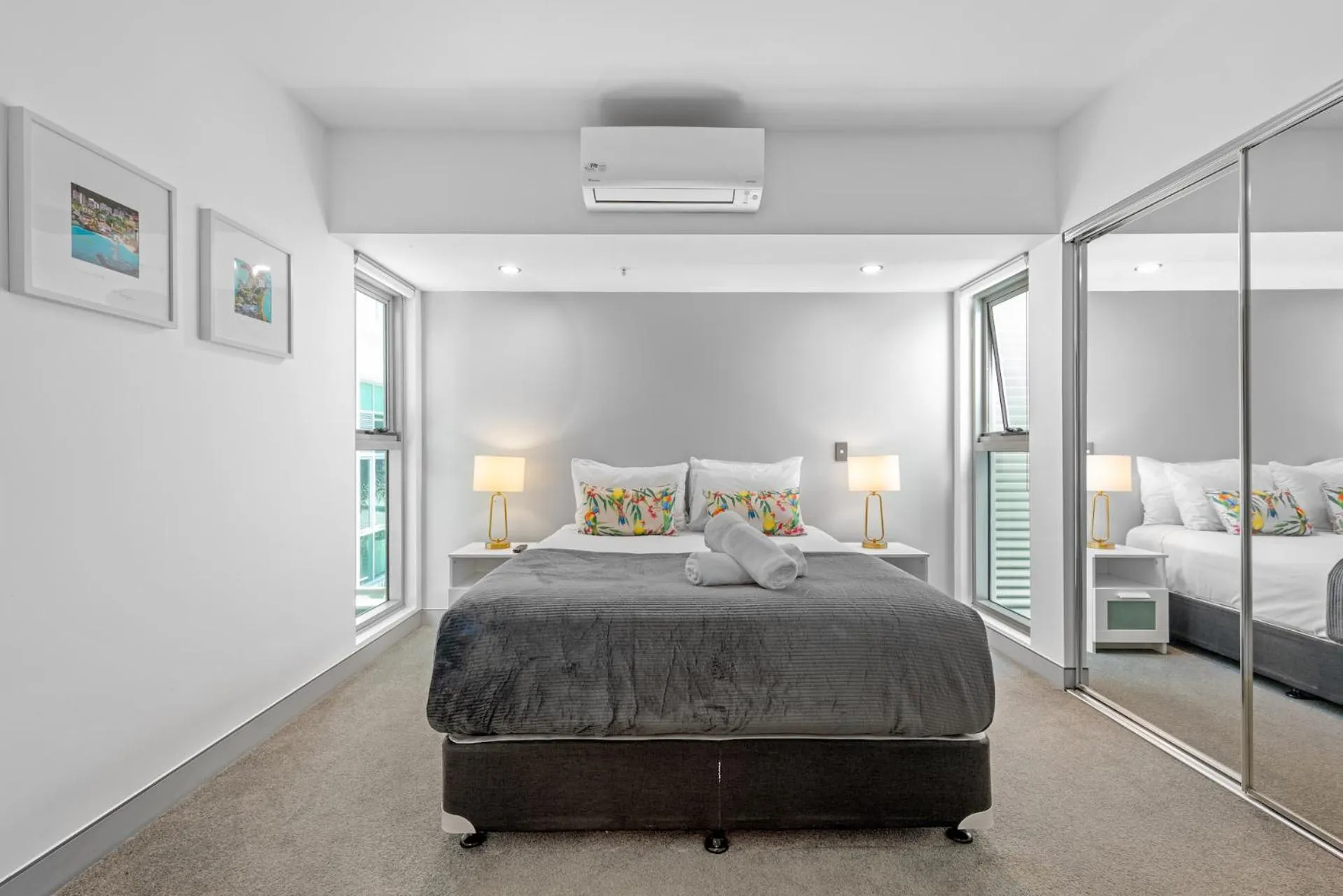 Bed in Proximity Waterfront Apartments