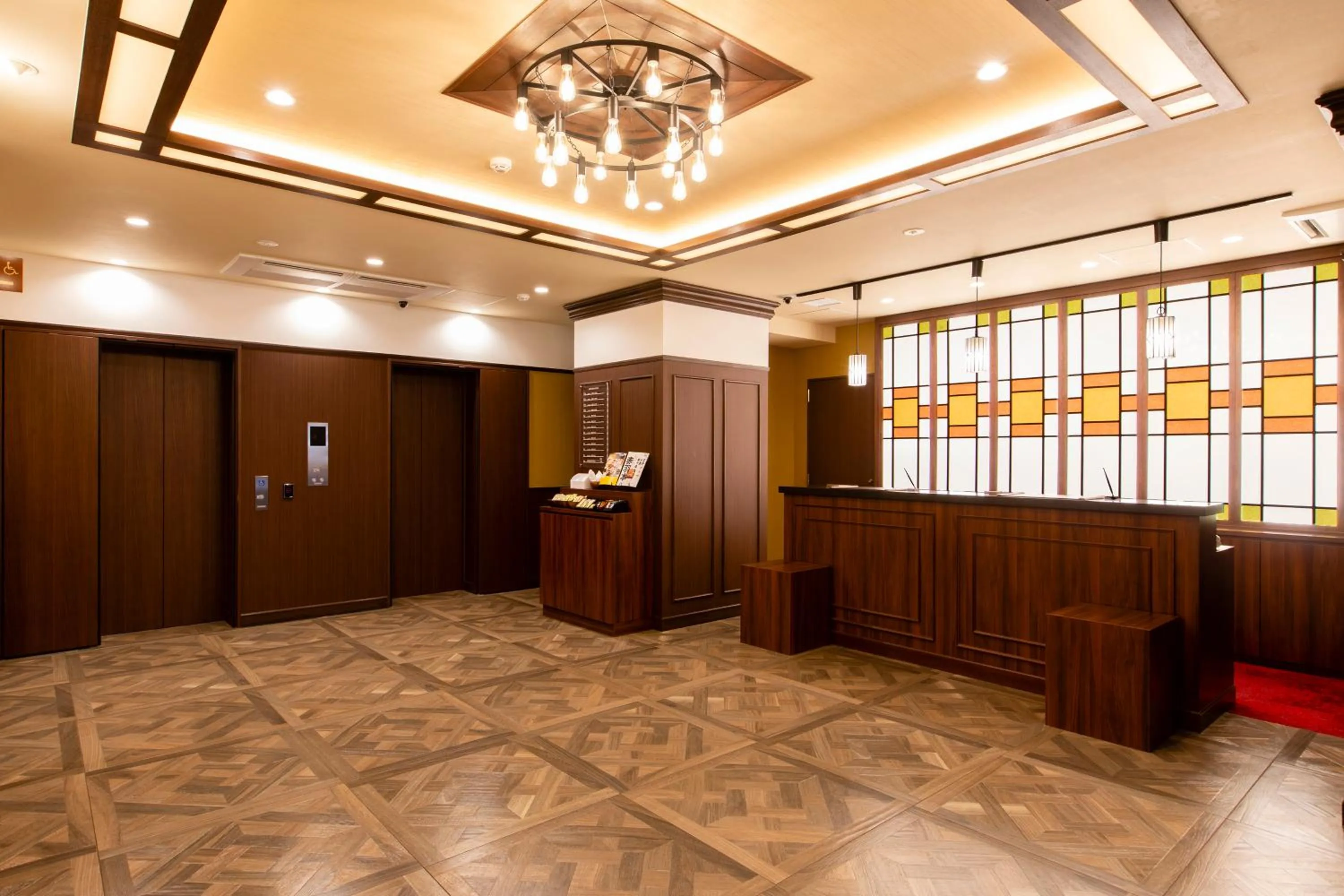 Lobby or reception in Hotel Wing International Tokyo Akabane
