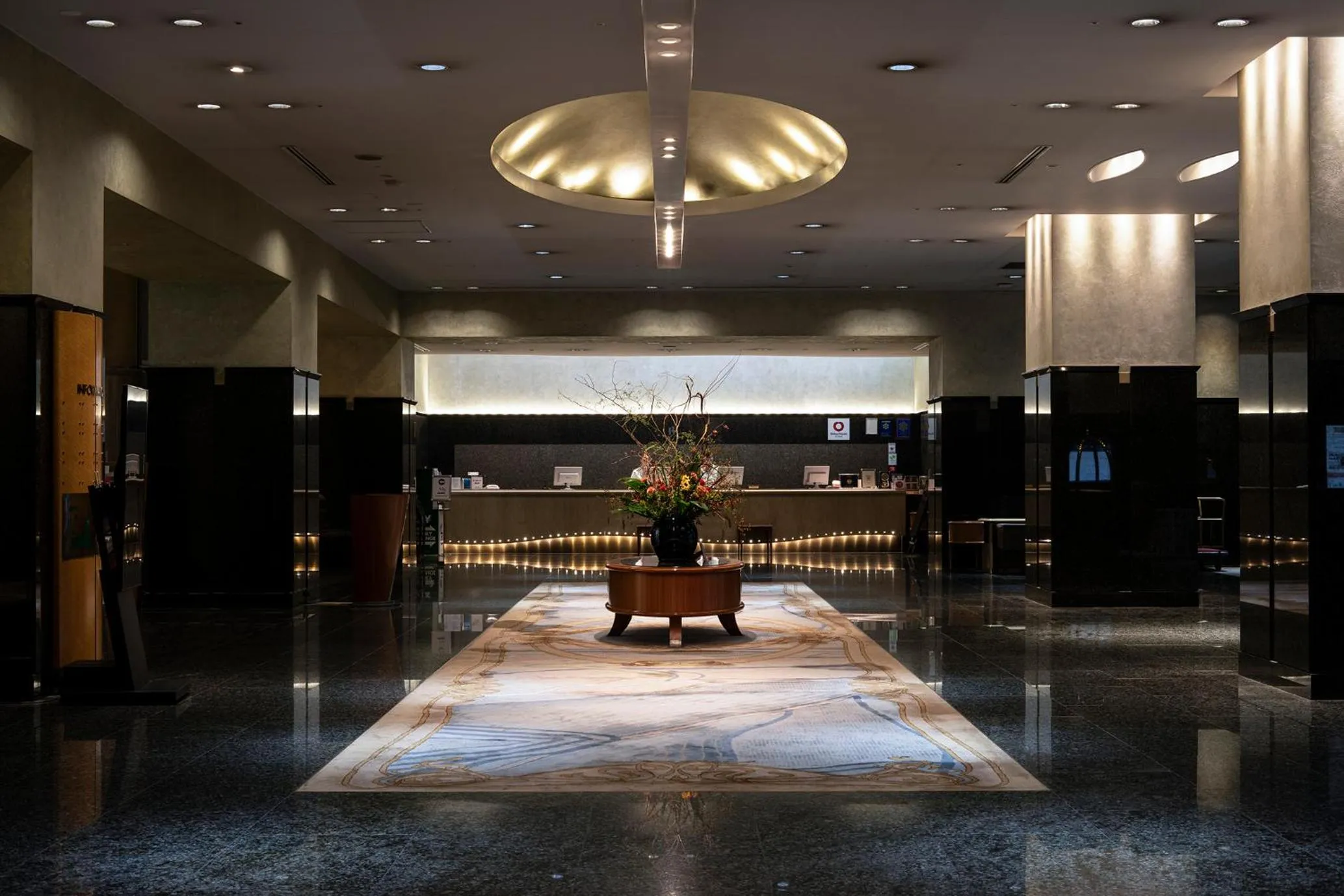 Lobby or reception in Royton Sapporo Hotel