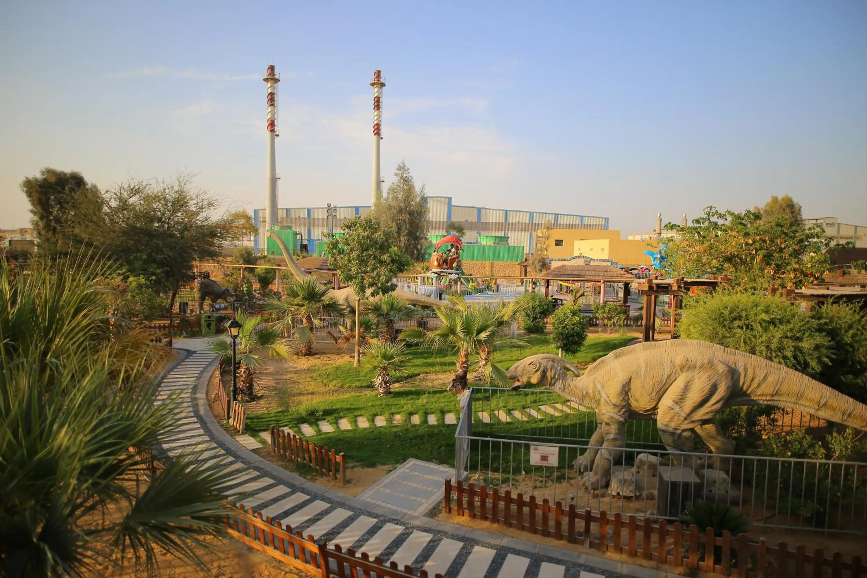 Property building in Swiss Inn Teda Hotel & Aqua Park