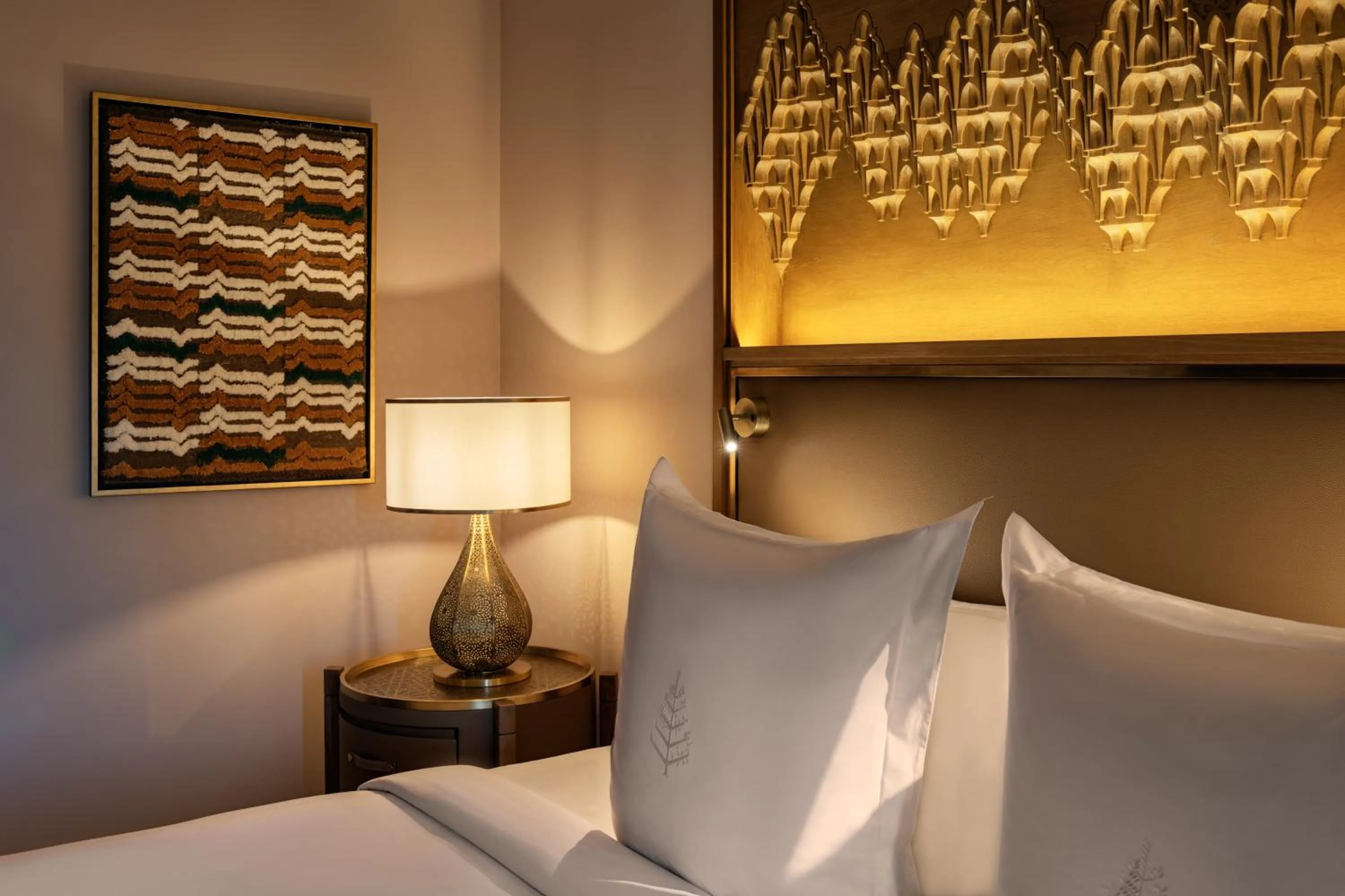 Bed in Four Seasons Resort Marrakech