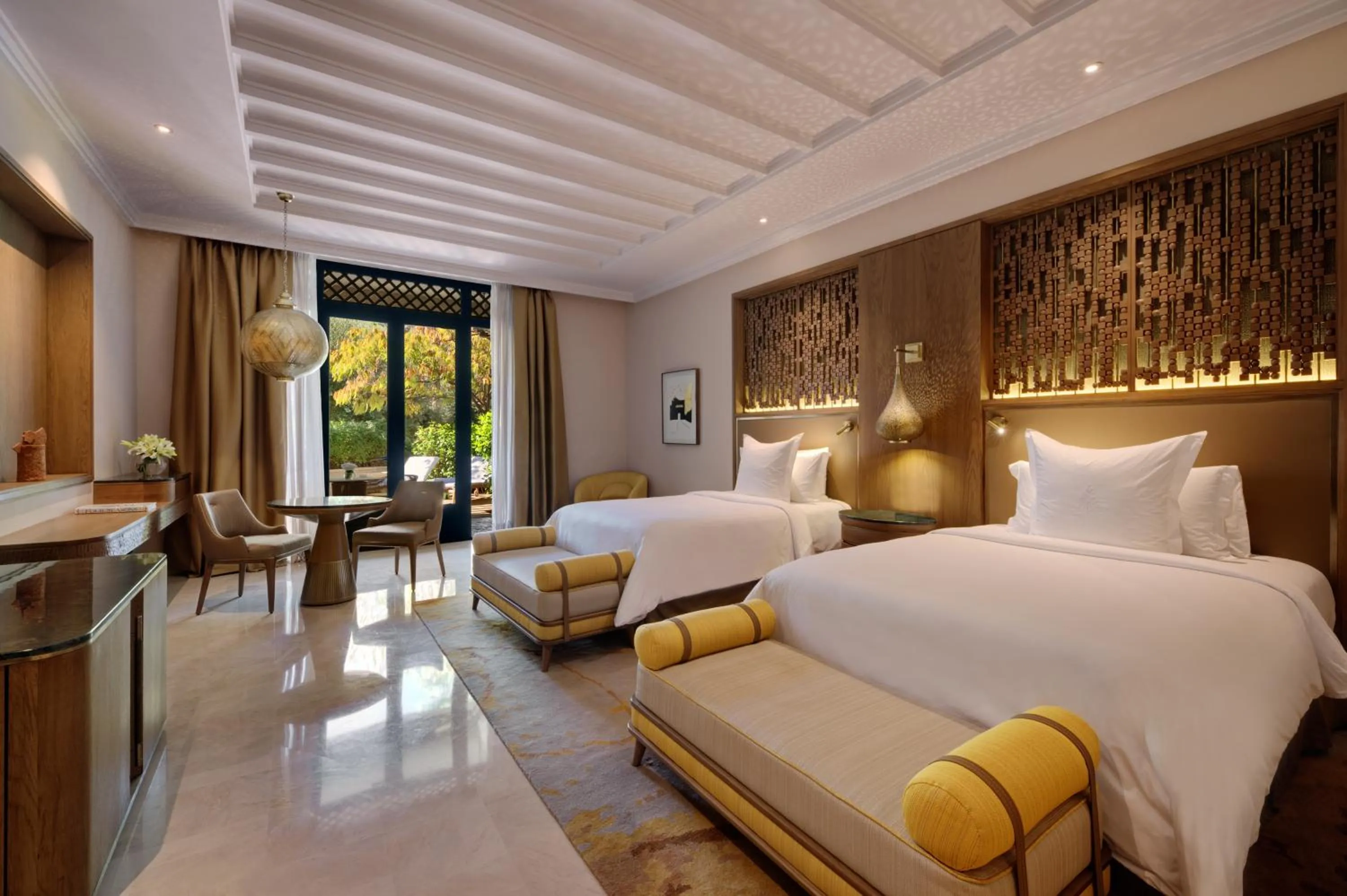 Bedroom, Bed in Four Seasons Resort Marrakech