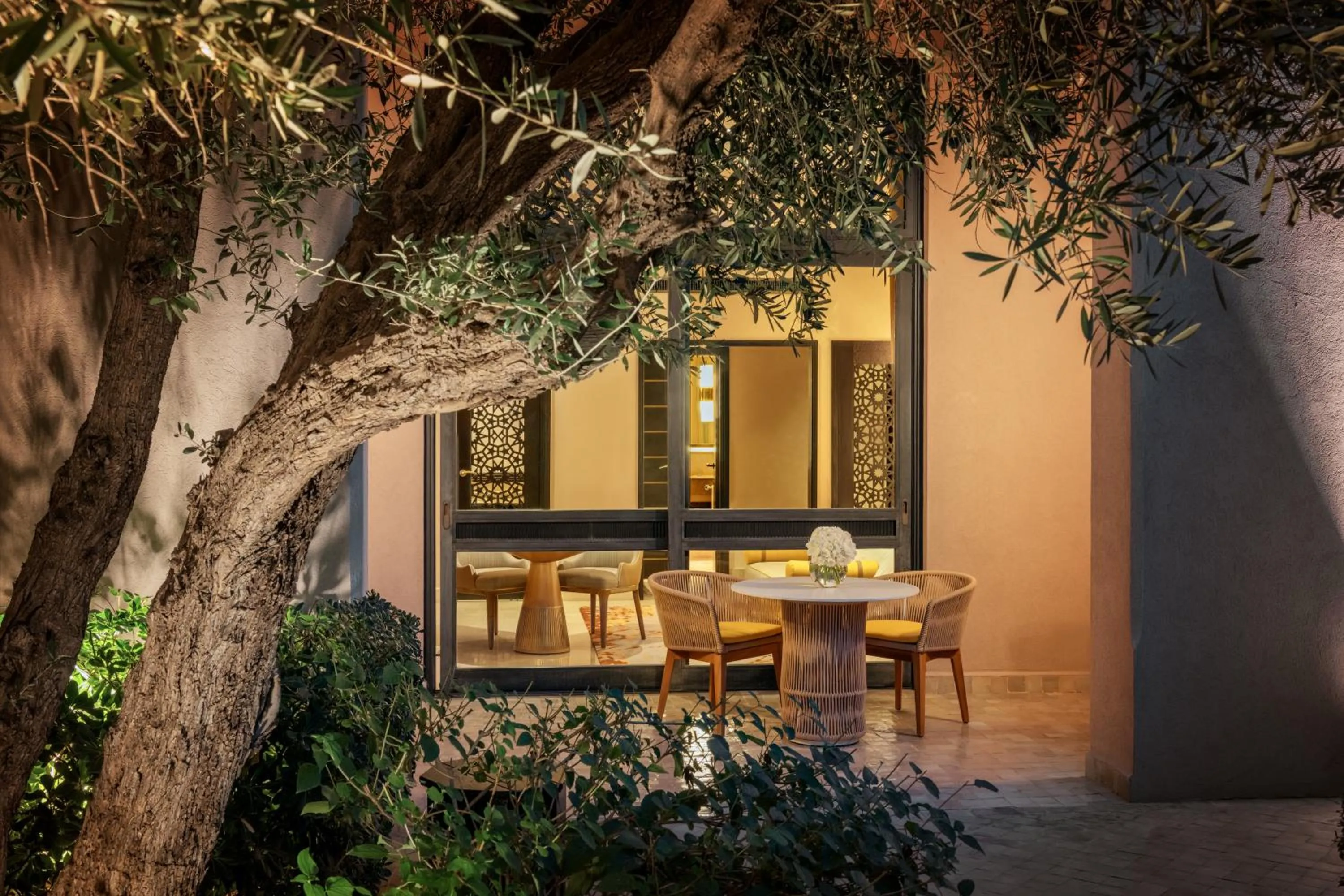 Patio in Four Seasons Resort Marrakech