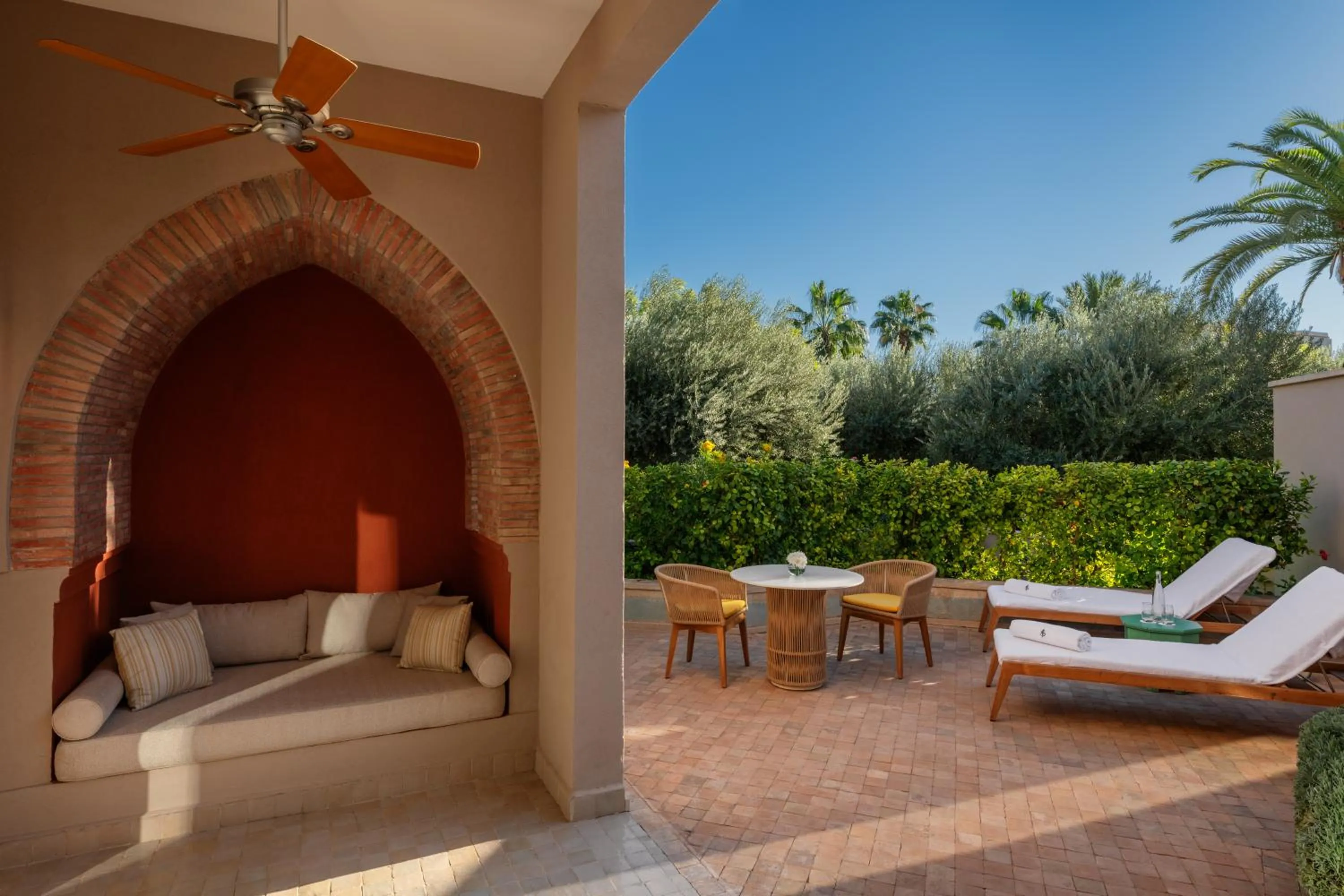 Patio in Four Seasons Resort Marrakech