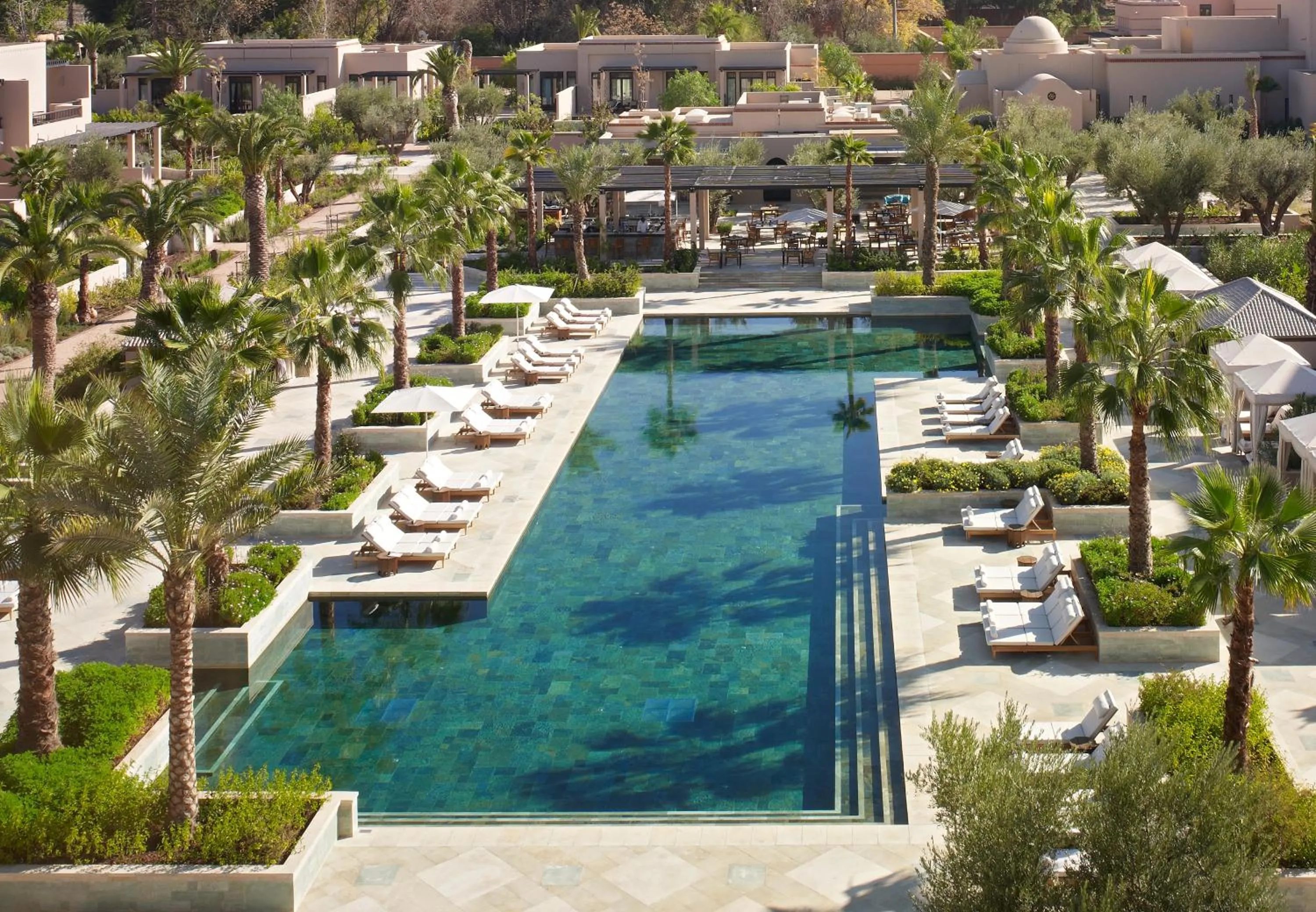 Swimming pool in Four Seasons Resort Marrakech