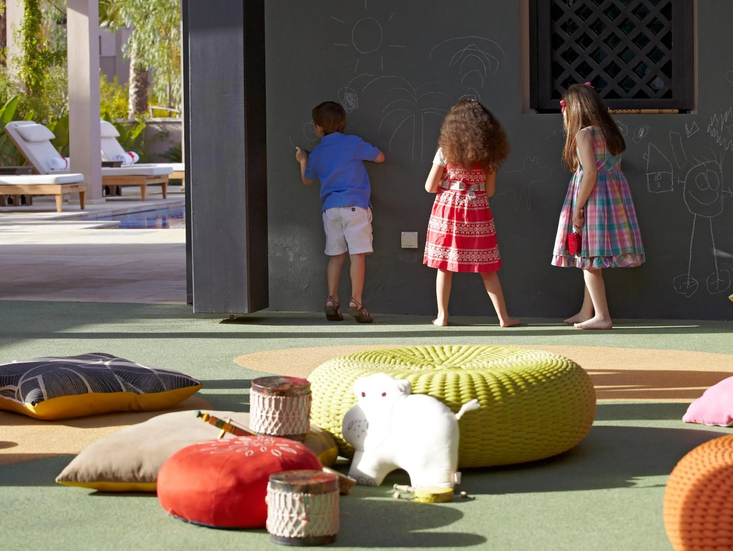 Children play ground in Four Seasons Resort Marrakech