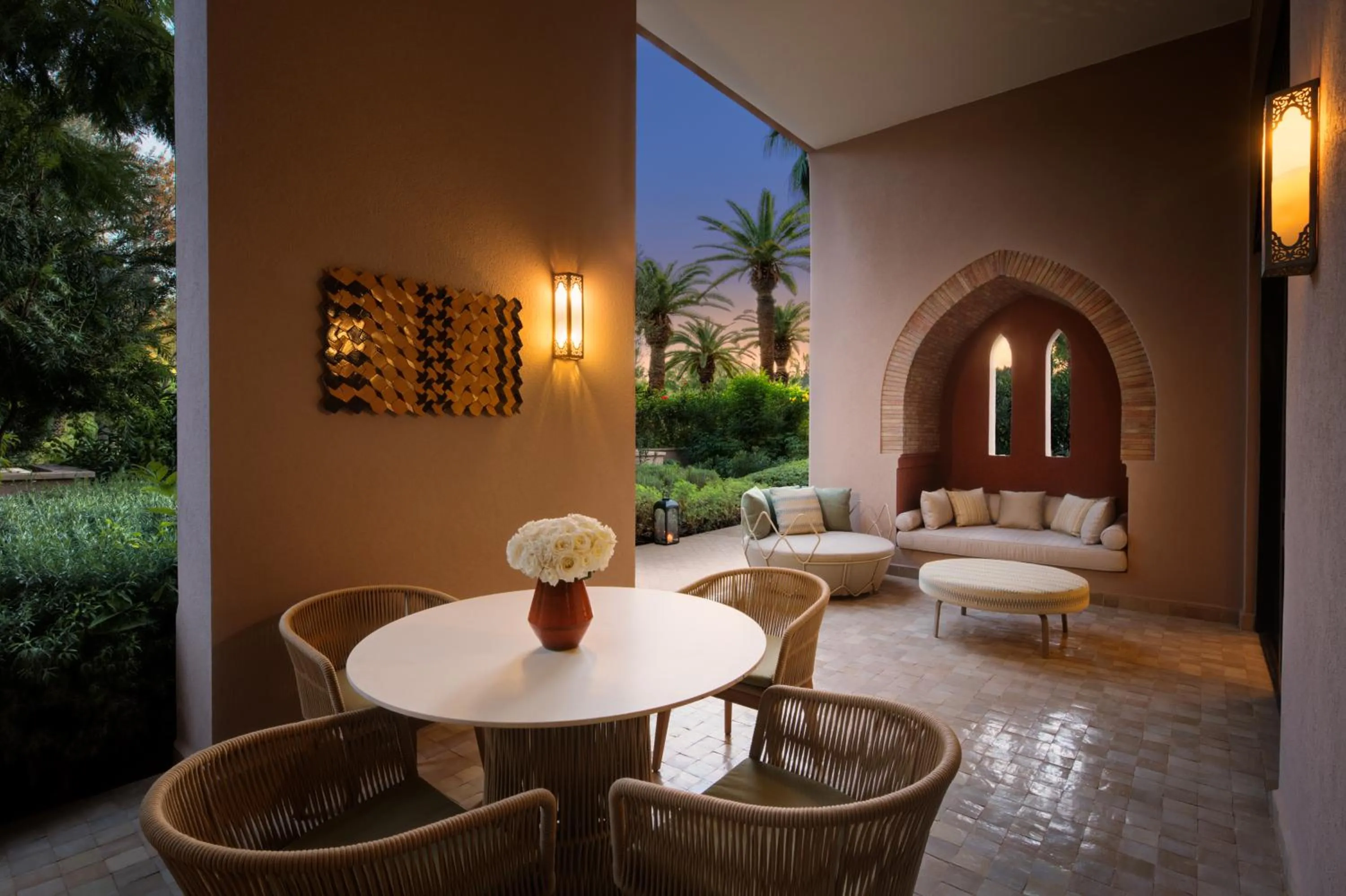 Patio in Four Seasons Resort Marrakech