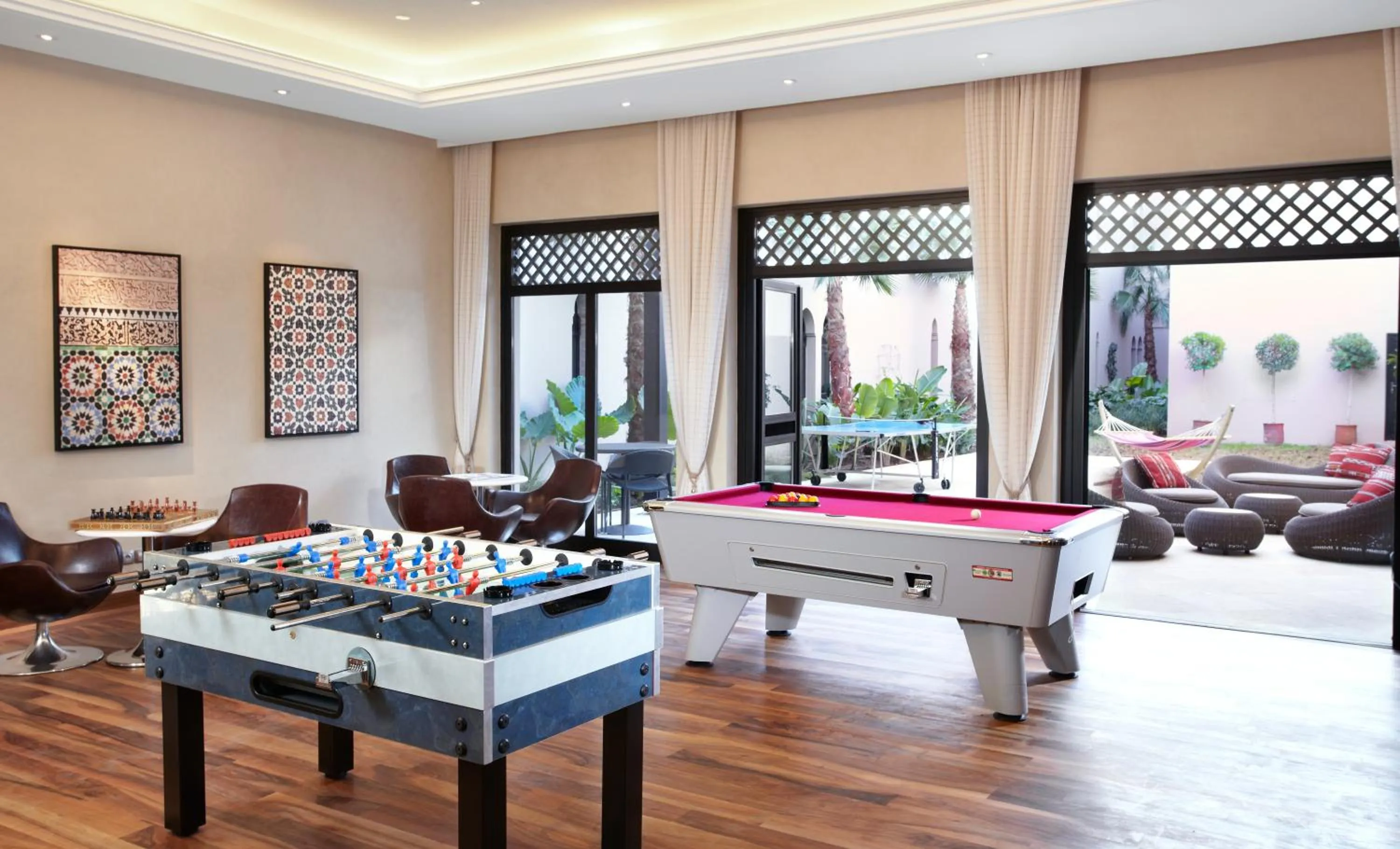 Billiard in Four Seasons Resort Marrakech