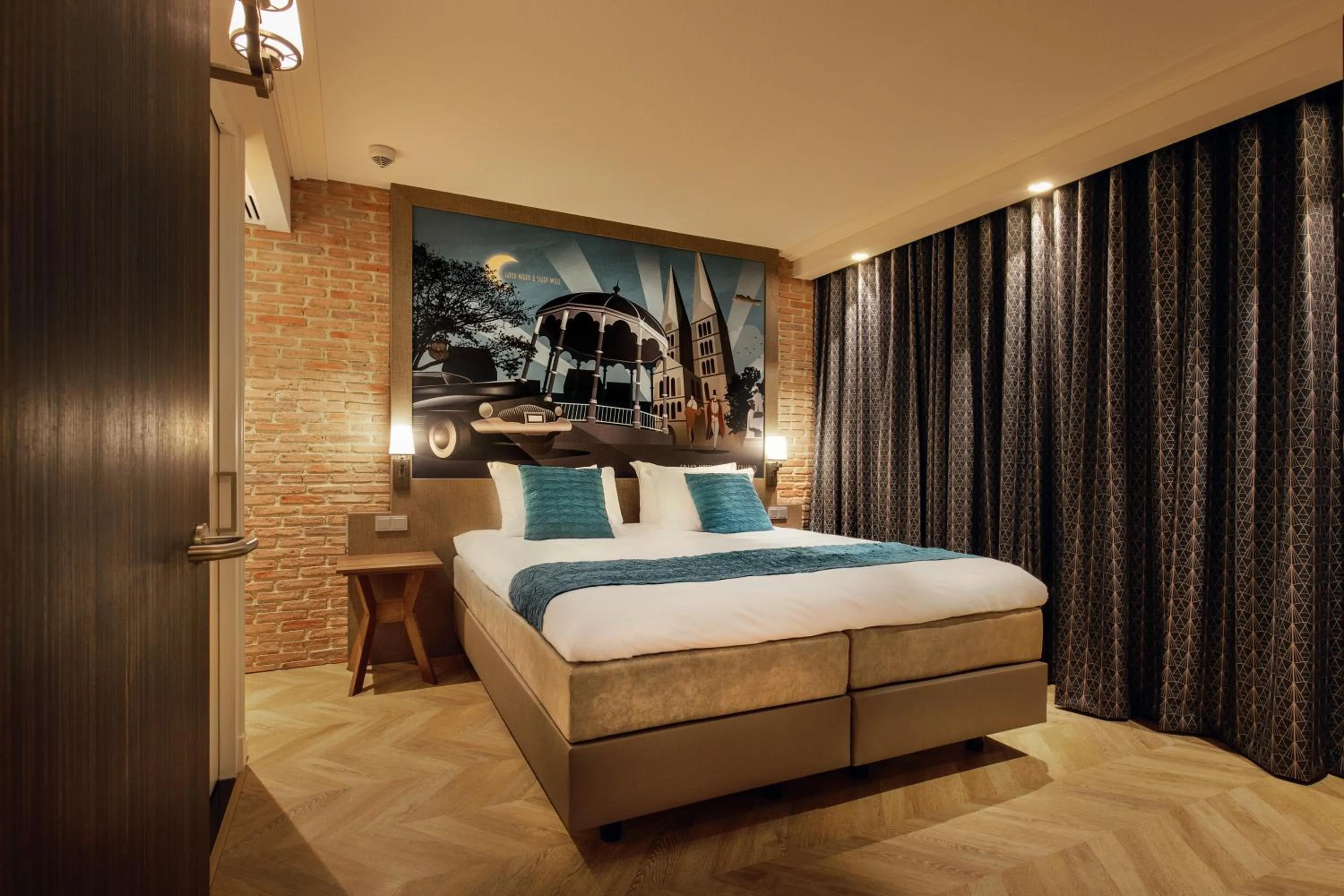 Bed in Grand Hotel Valies