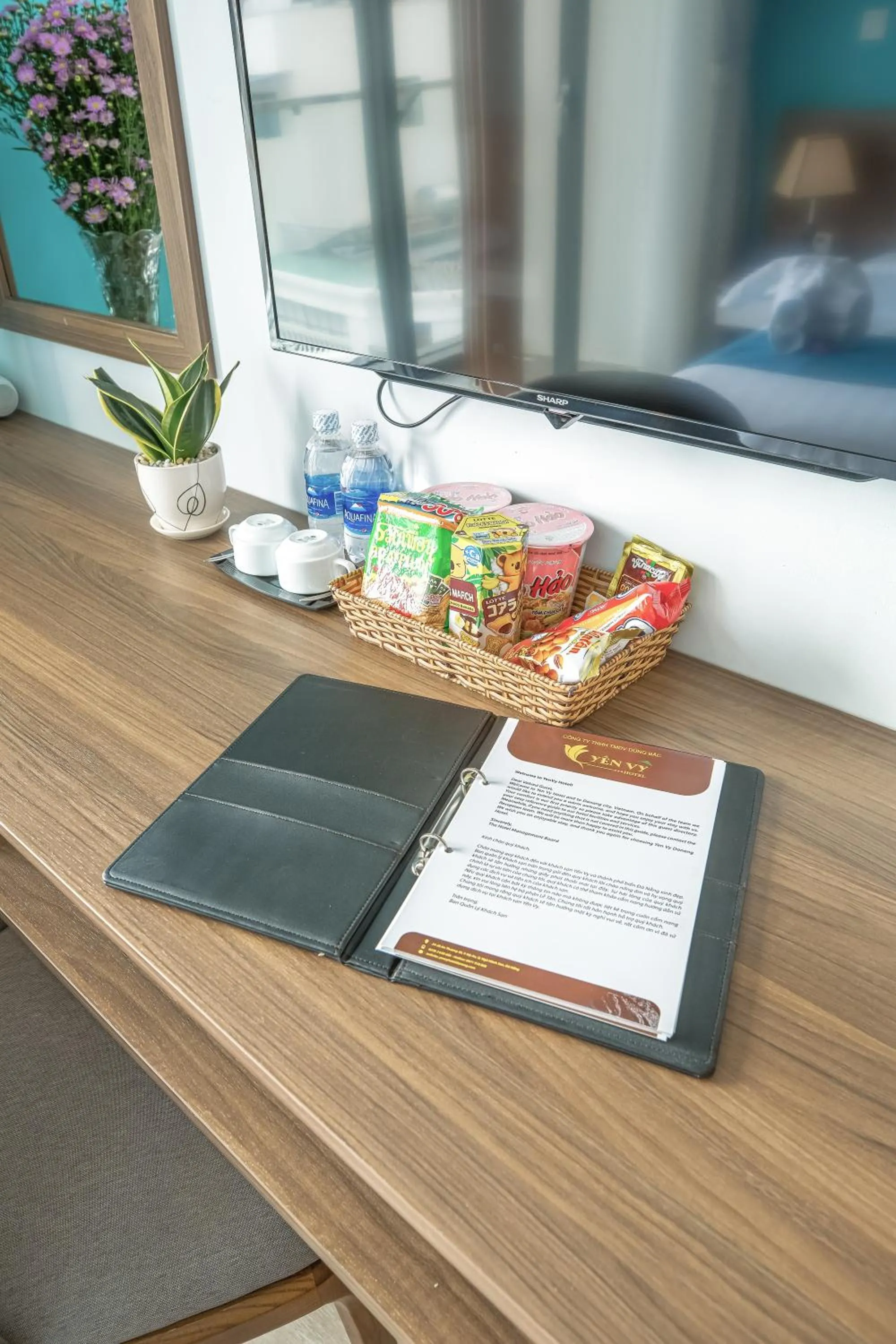 Decorative detail in Yen Vy Hotel and Apartment