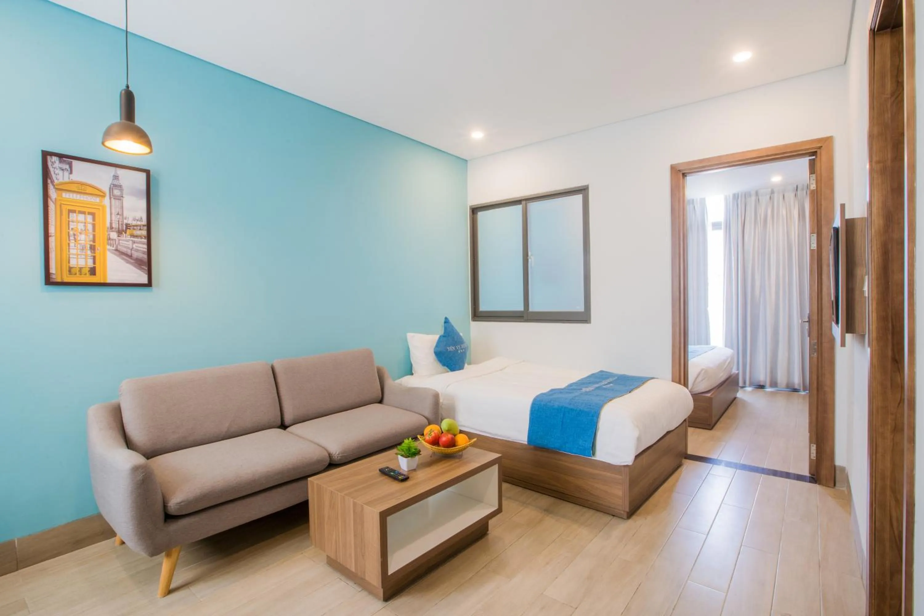 Bed in Yen Vy Hotel and Apartment