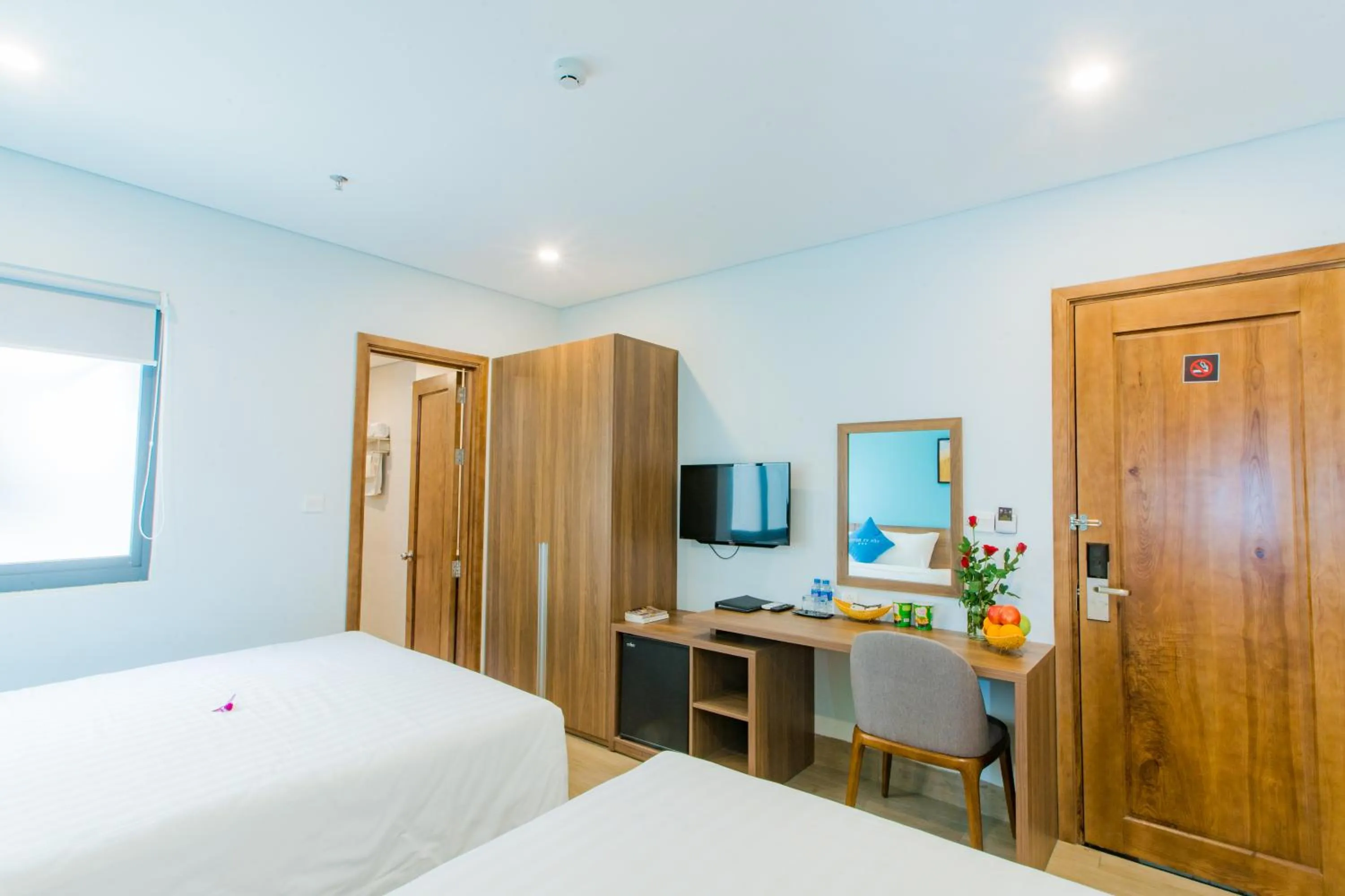 Bed in Yen Vy Hotel and Apartment