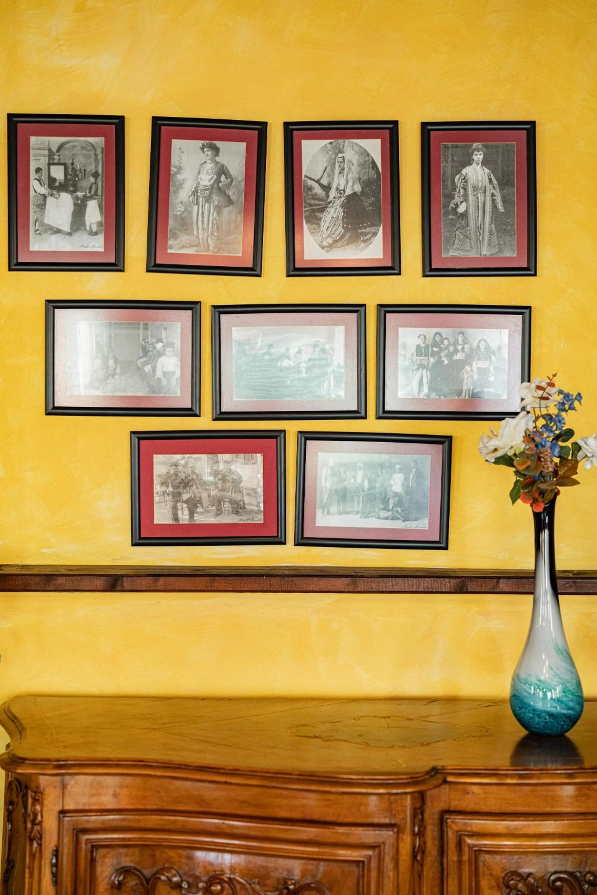 Decorative detail in Vila Belvedere