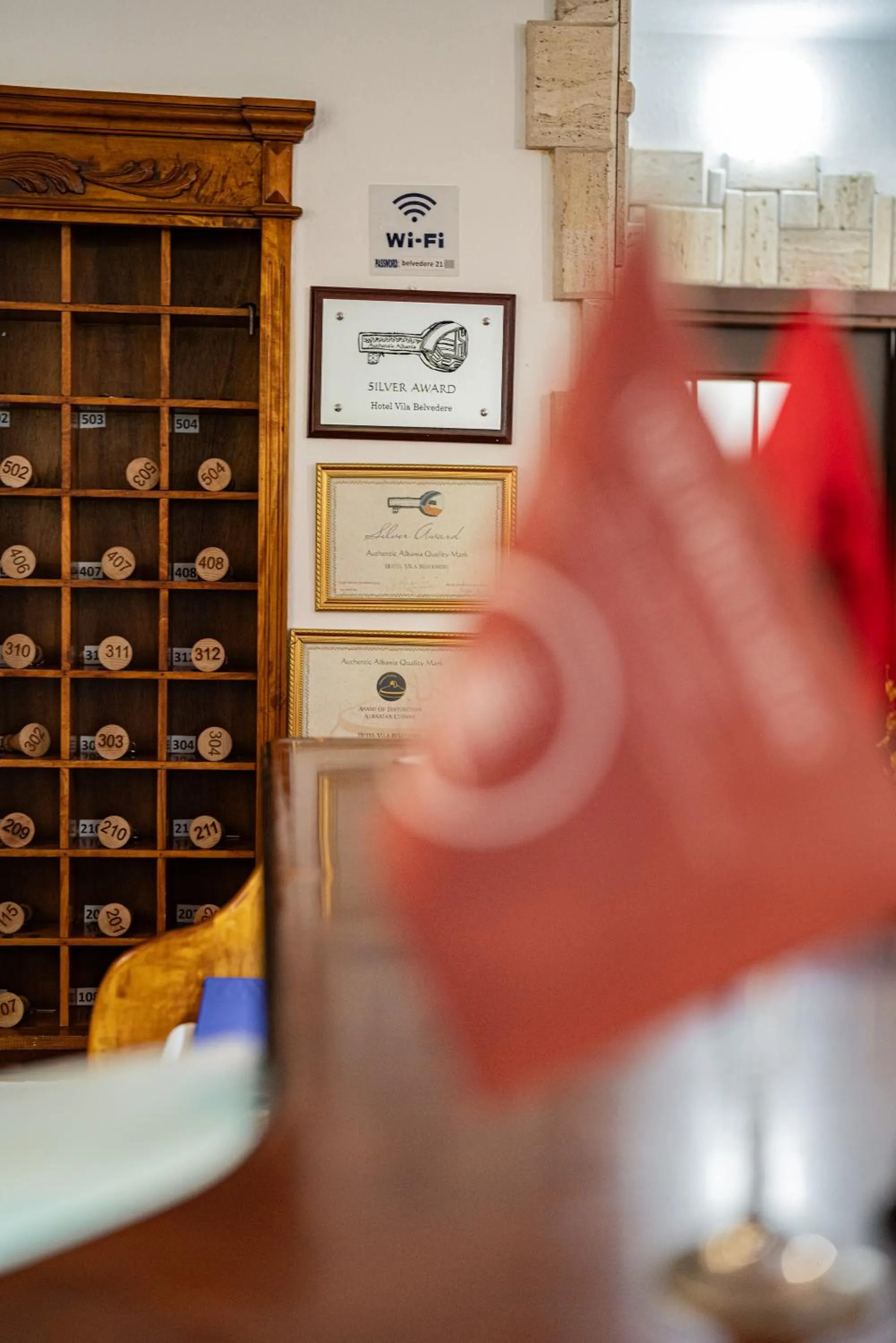 Lobby or reception in Vila Belvedere