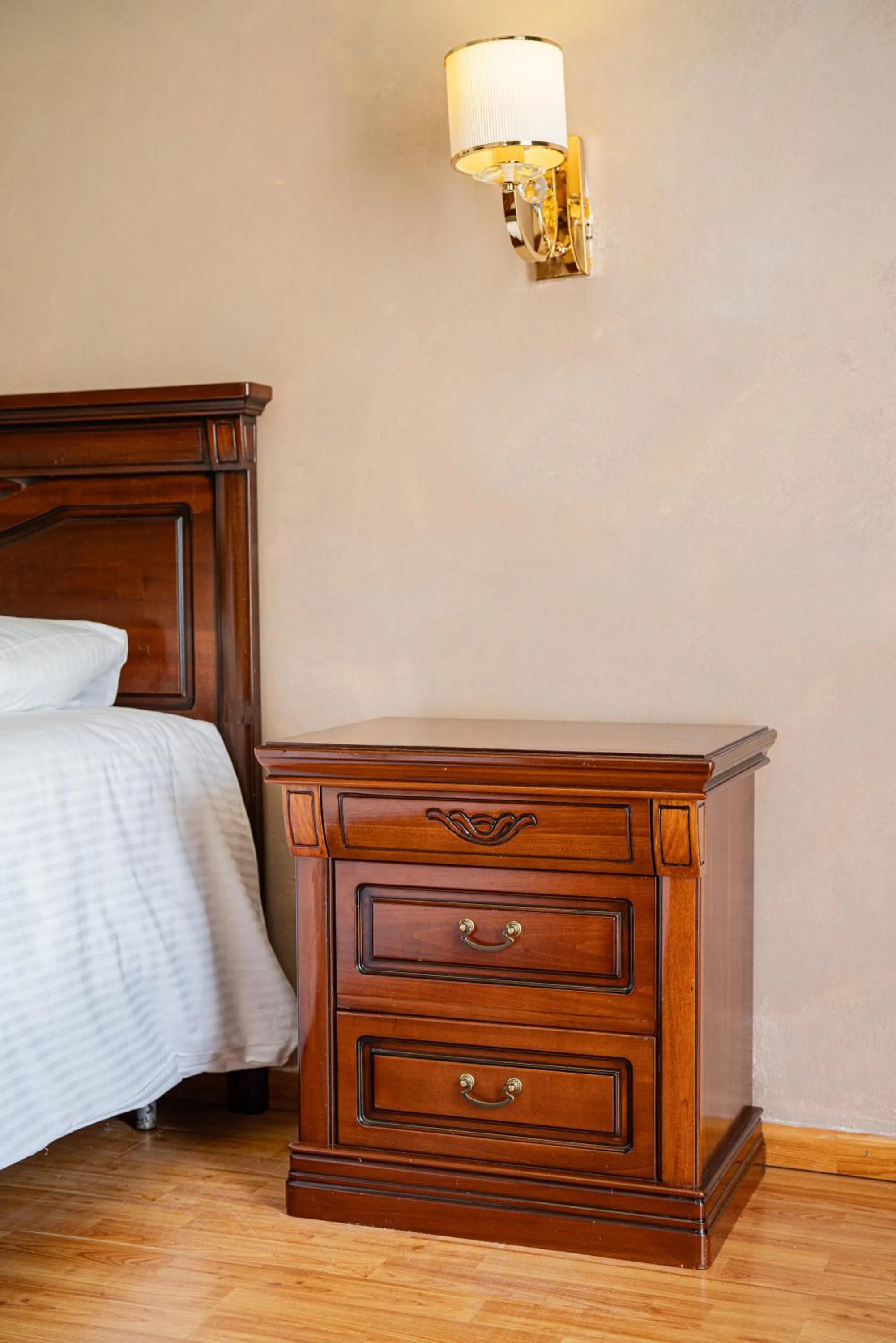 Decorative detail, Bed in Vila Belvedere