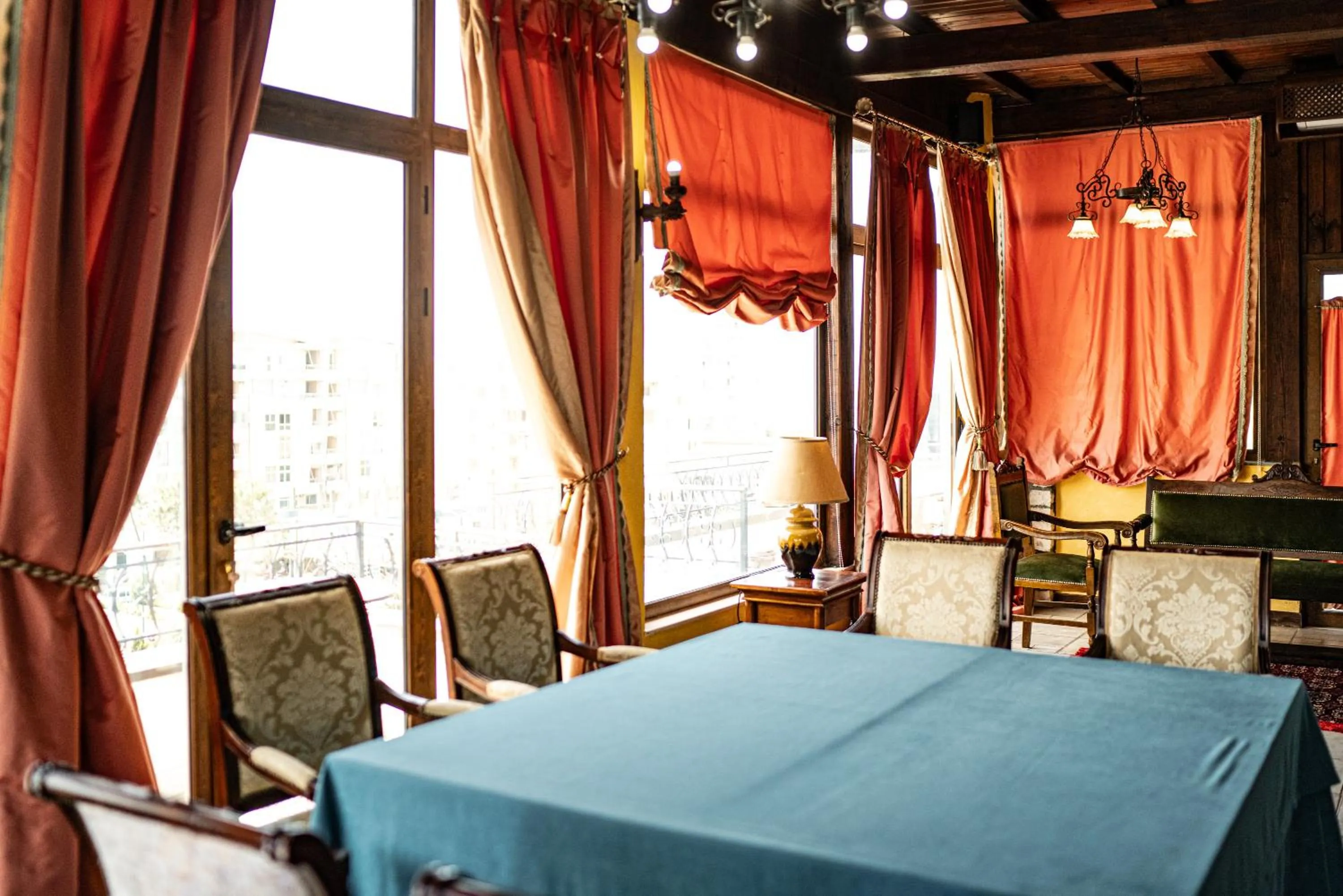 Seating area in Vila Belvedere