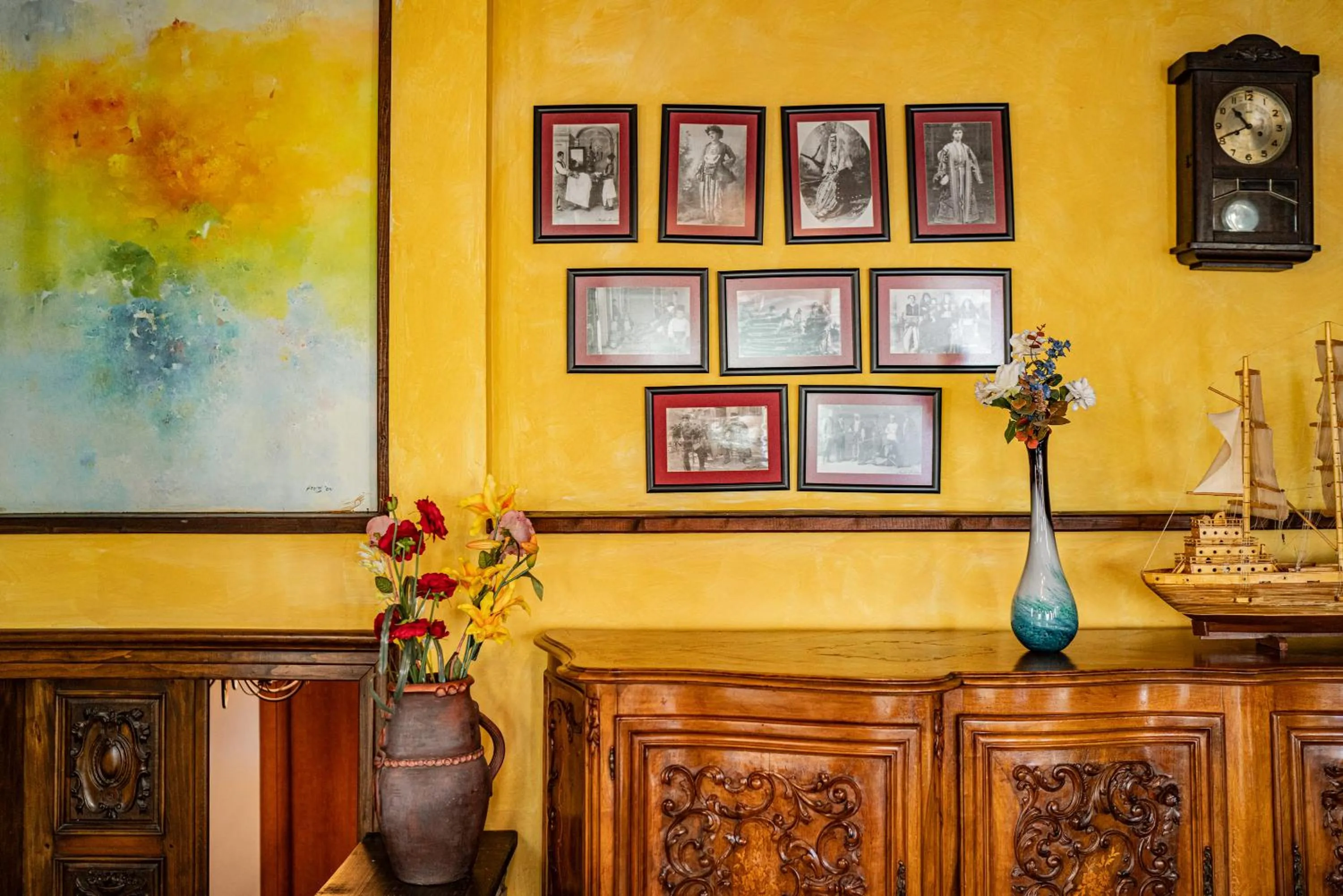 Decorative detail in Vila Belvedere