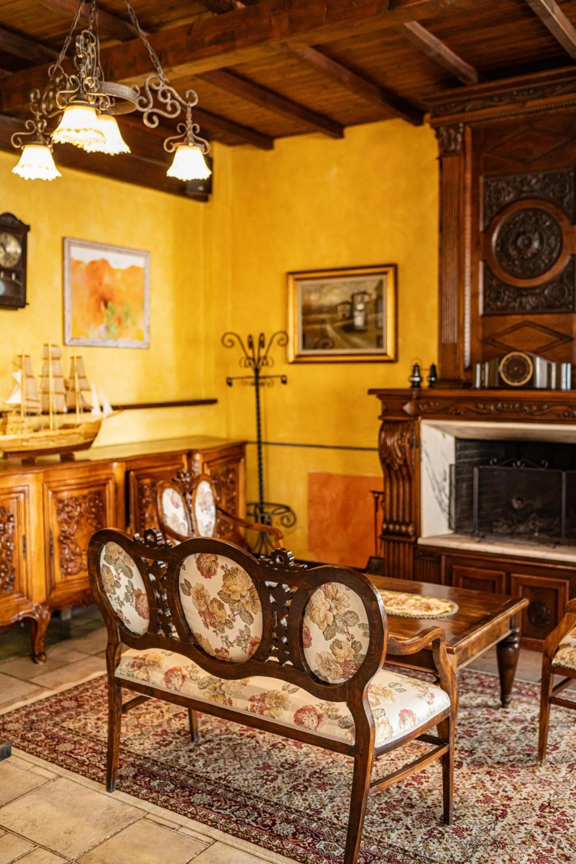 Seating area in Vila Belvedere
