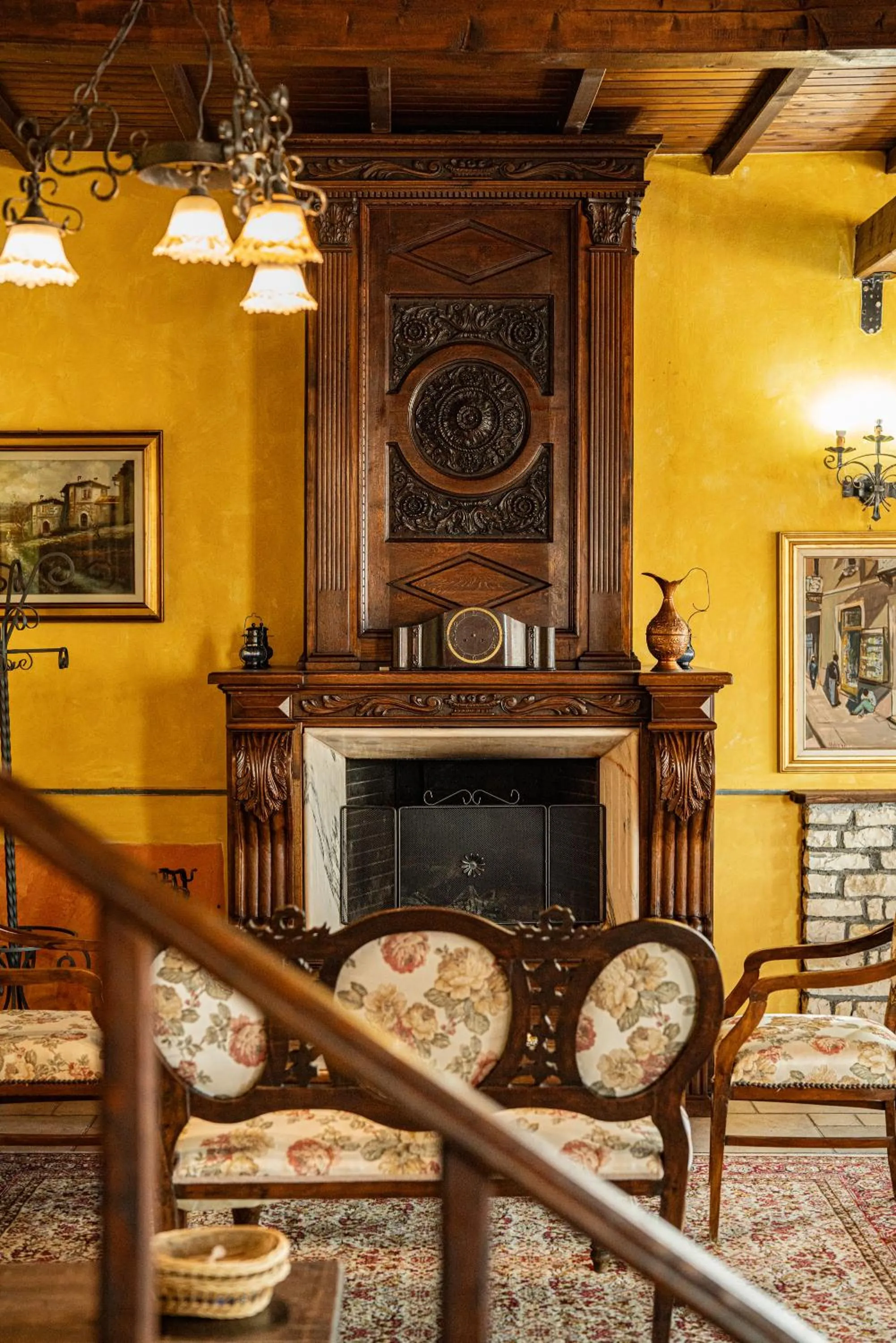 Seating area in Vila Belvedere