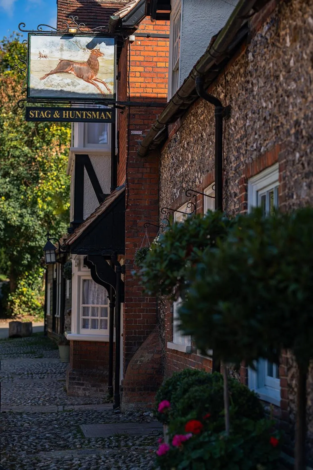 Property building in The Stag and Huntsman at Hambleden