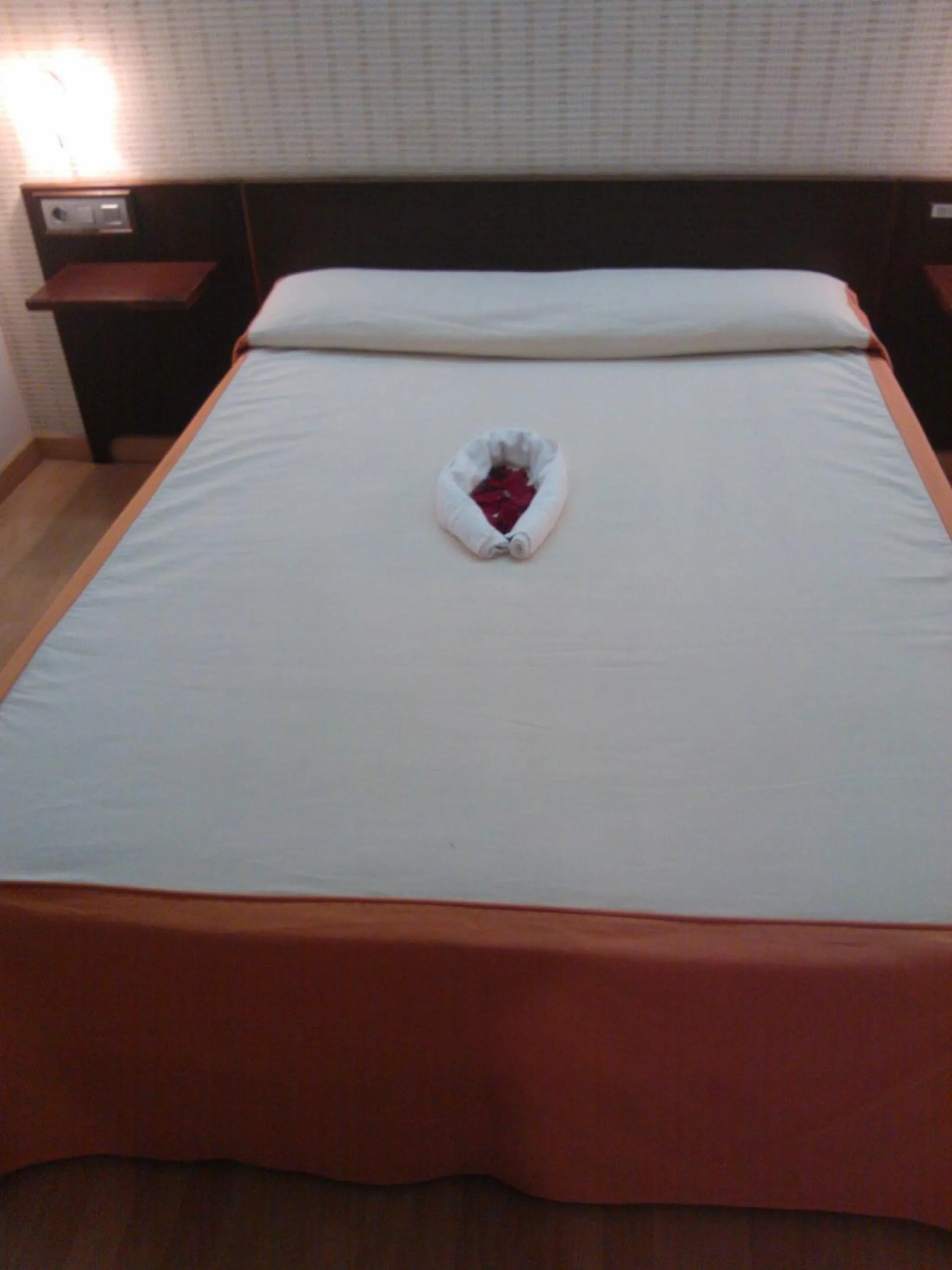 Bed in Hotel Alfageme