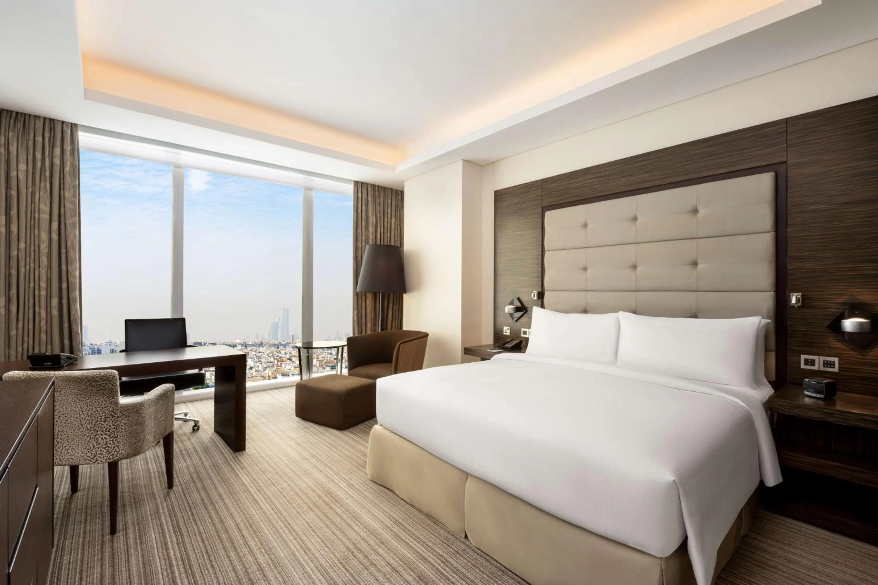 Bedroom, Bed in Hilton Riyadh Hotel & Residences