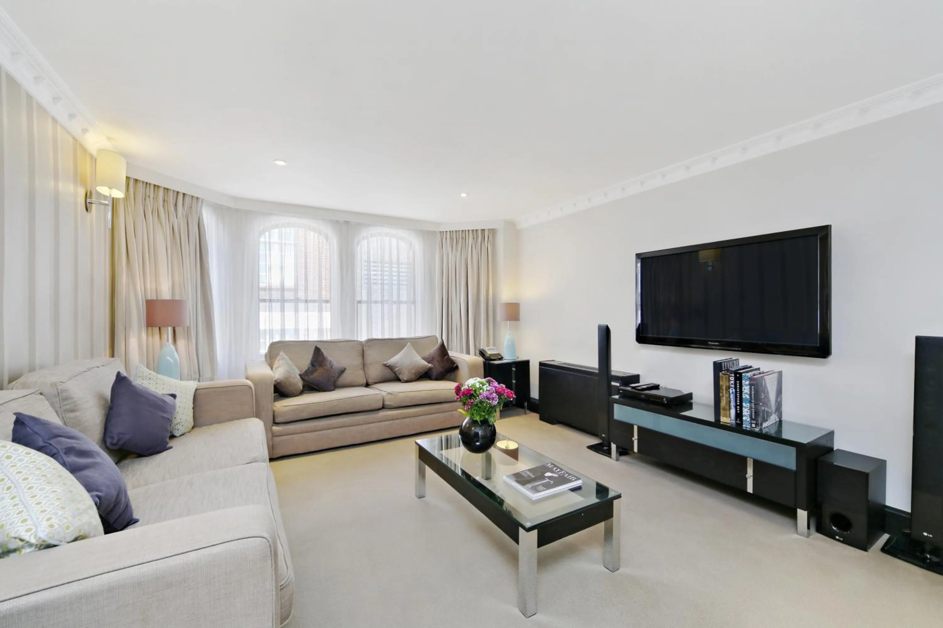 Living room in Mayfair House