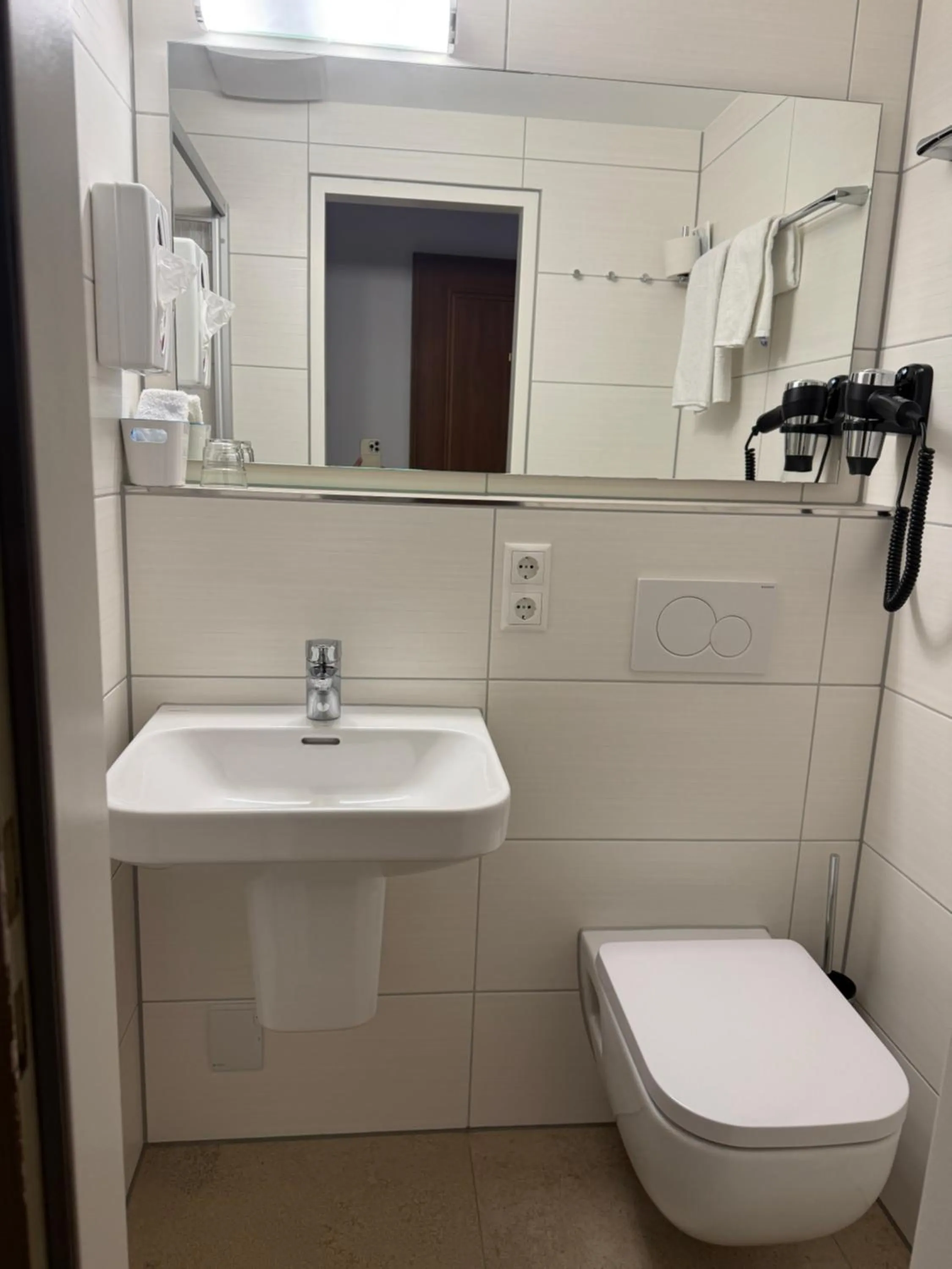 Bathroom in Hotel Wilder Mann