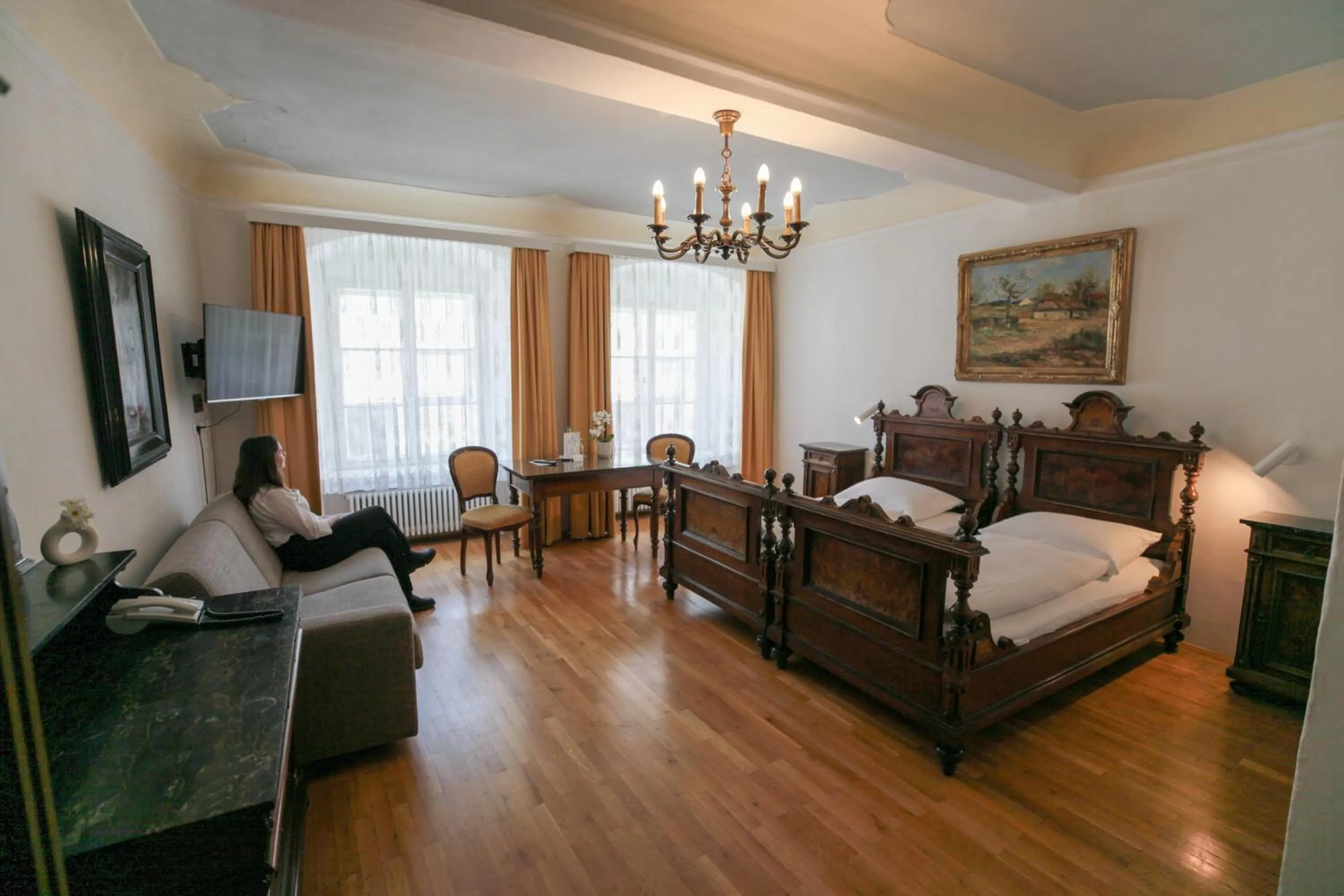 Photo of the whole room, Bed in Hotel Wilder Mann