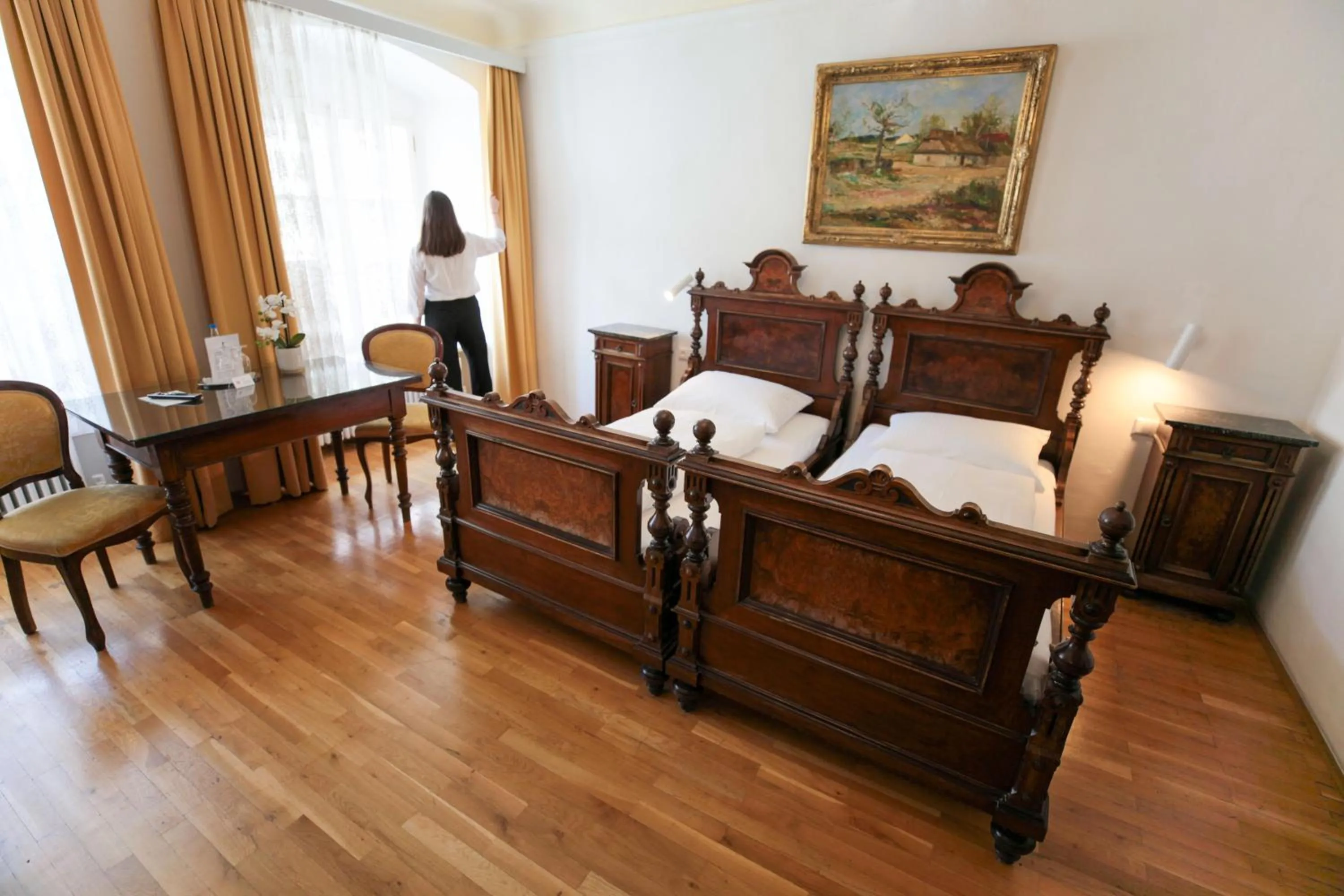 Photo of the whole room, Bed in Hotel Wilder Mann