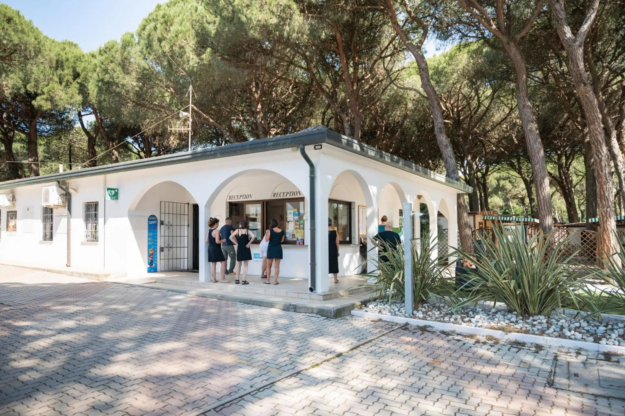 Lobby or reception in Club del Sole Rivaverde Easy Camping Village