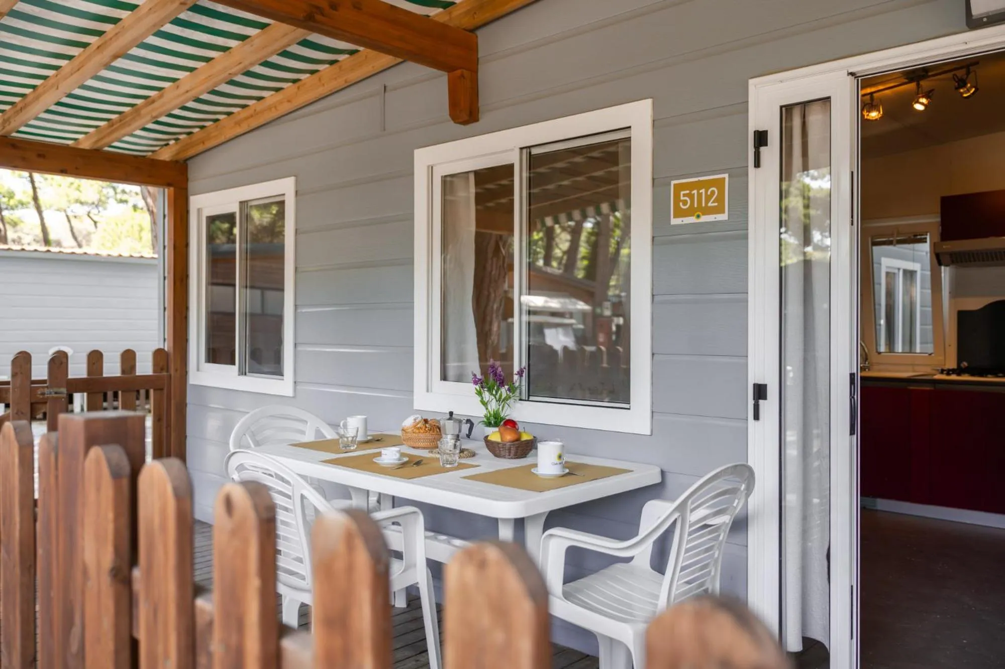 Balcony/Terrace in Club del Sole Rivaverde Easy Camping Village