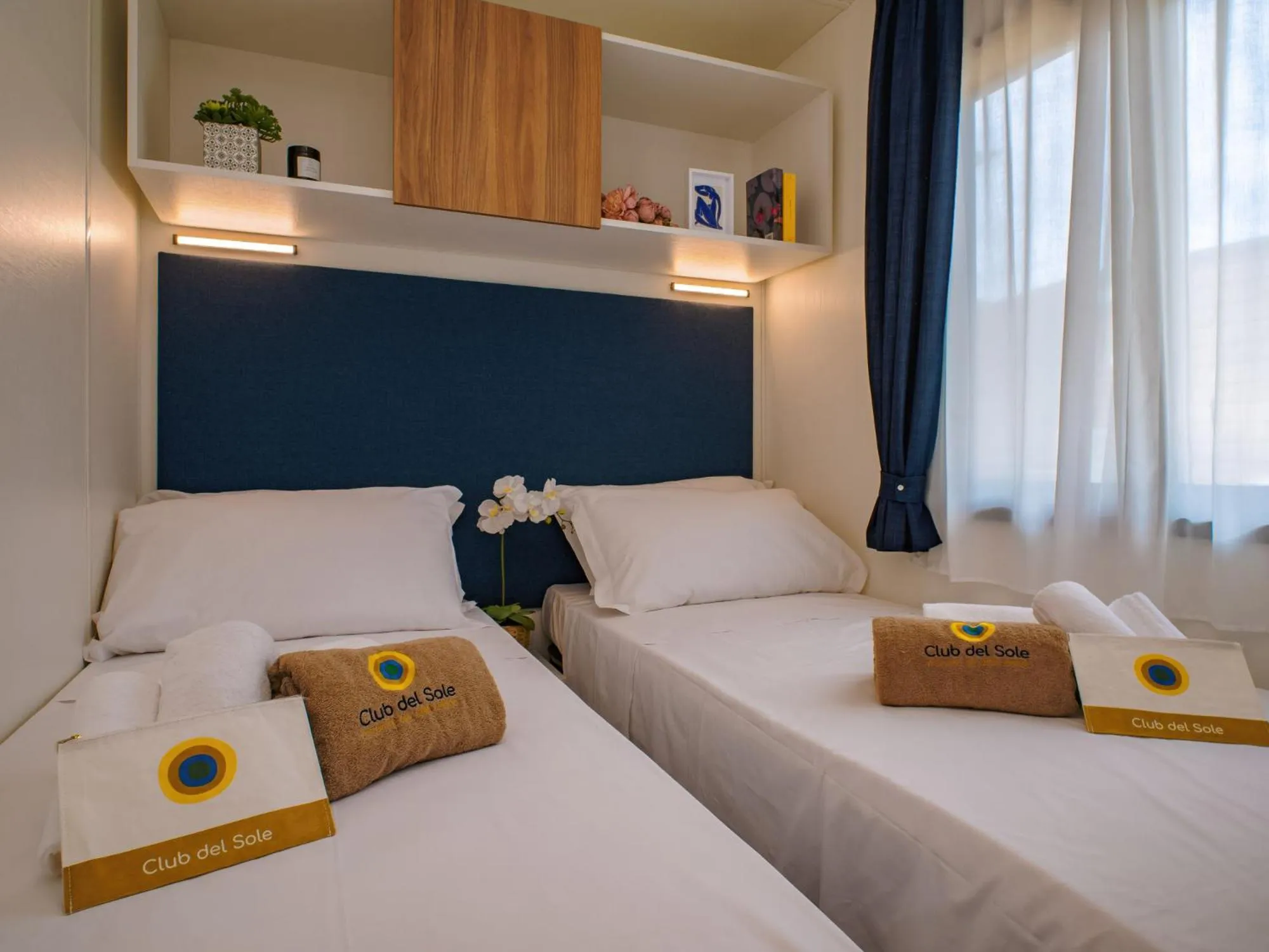 Bedroom, Bed in Club del Sole Rivaverde Easy Camping Village