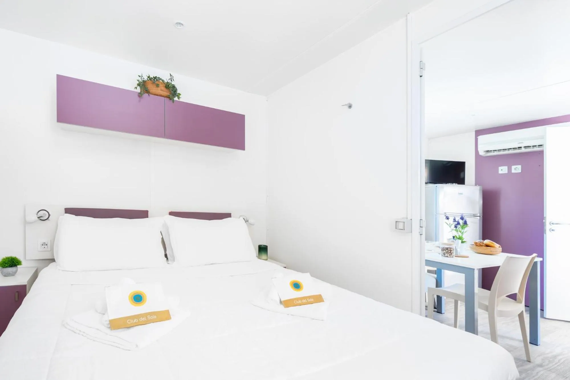 Bedroom, Bed in Club del Sole Rivaverde Easy Camping Village