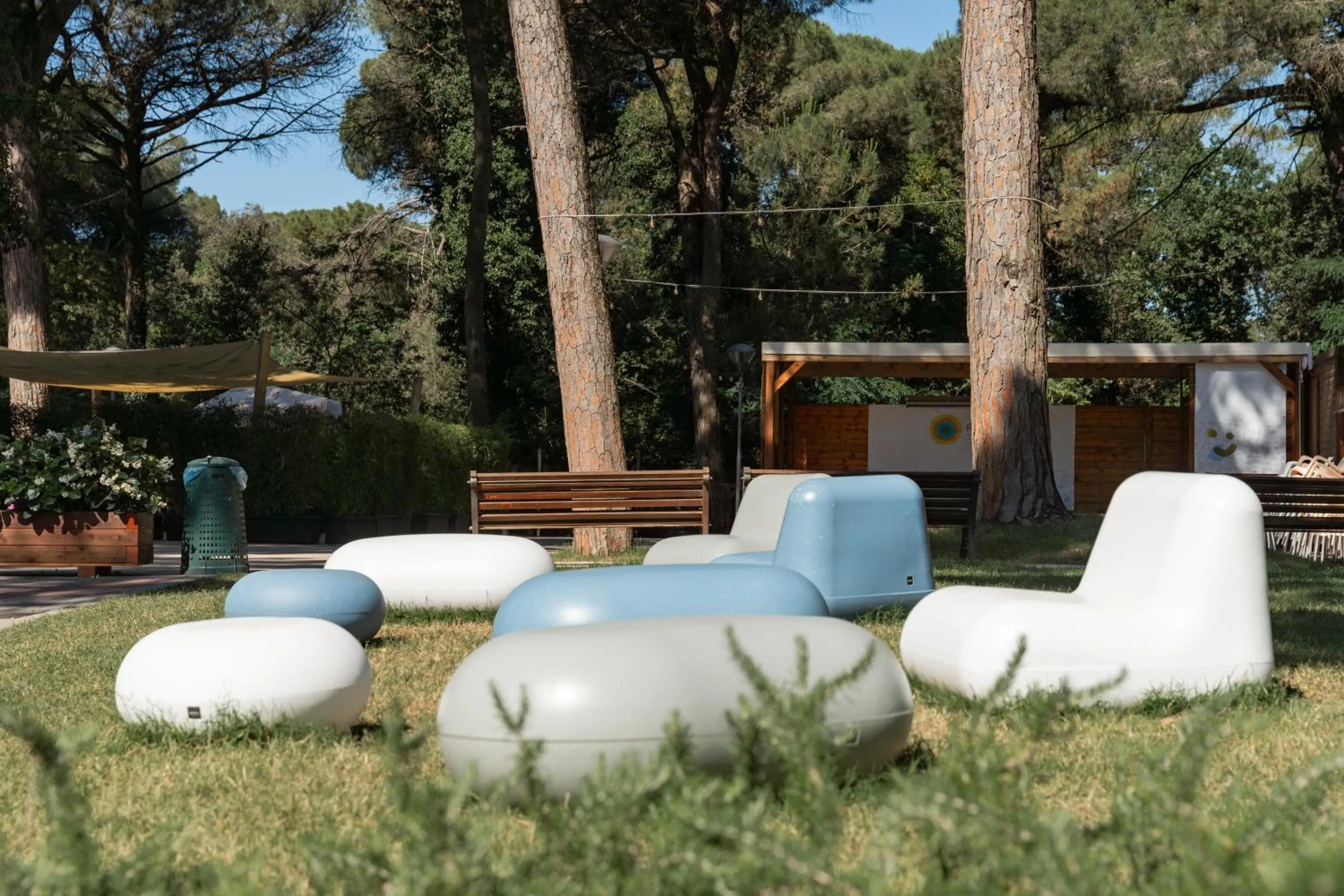 Children play ground in Club del Sole Rivaverde Easy Camping Village