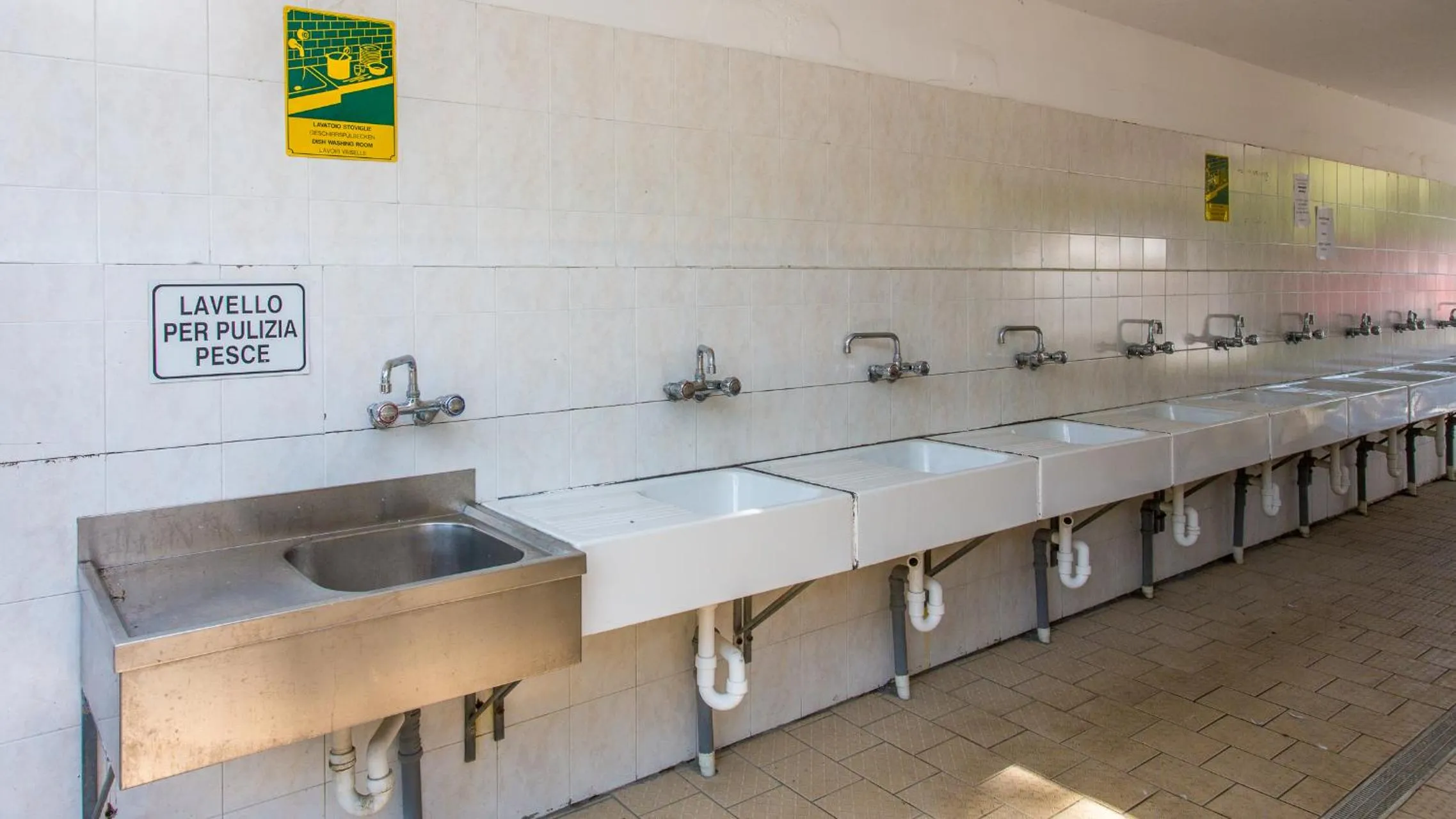 Bathroom in Club del Sole Rivaverde Easy Camping Village