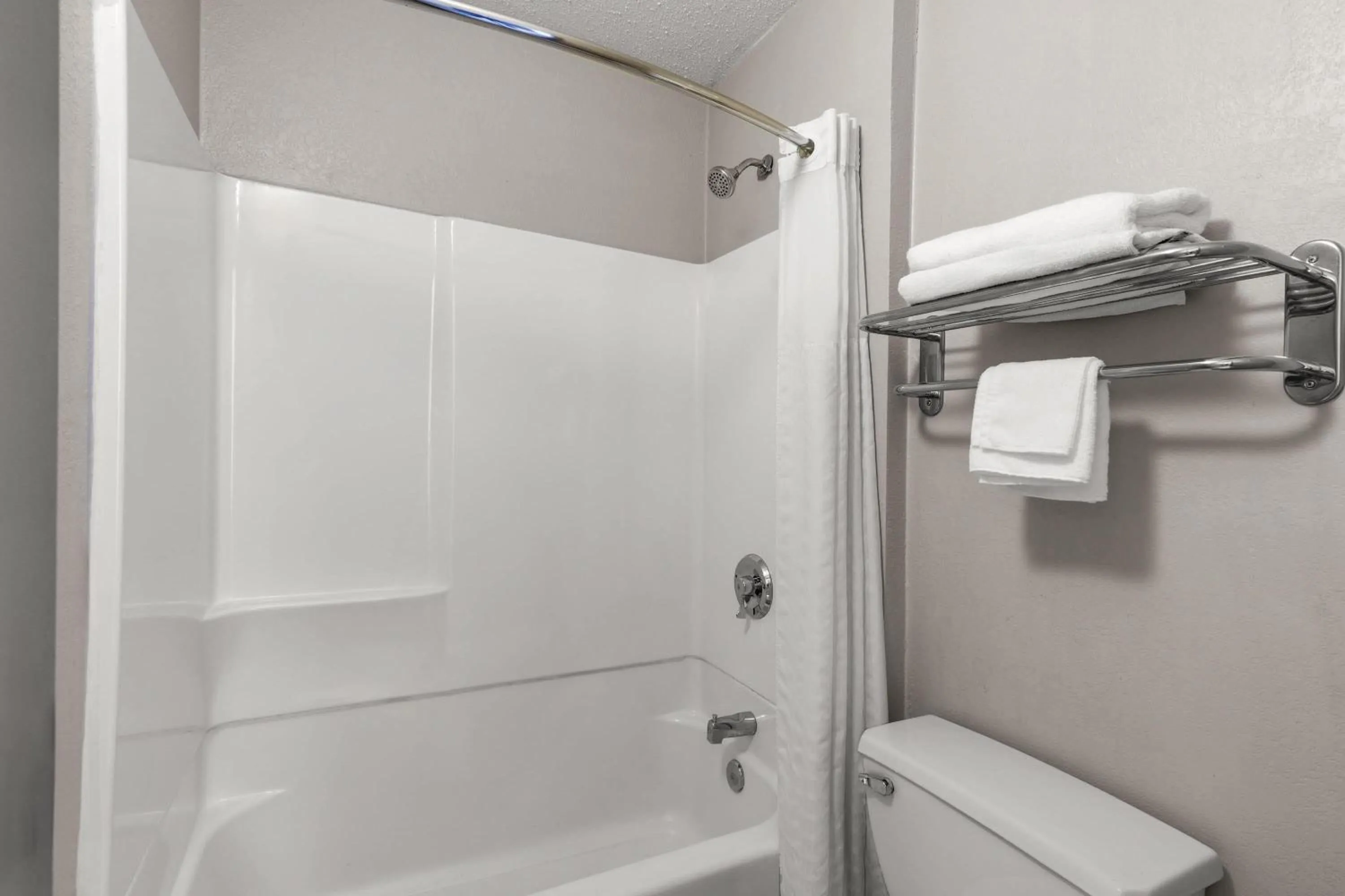 Bathroom in Days Inn by Wyndham Charleston WV