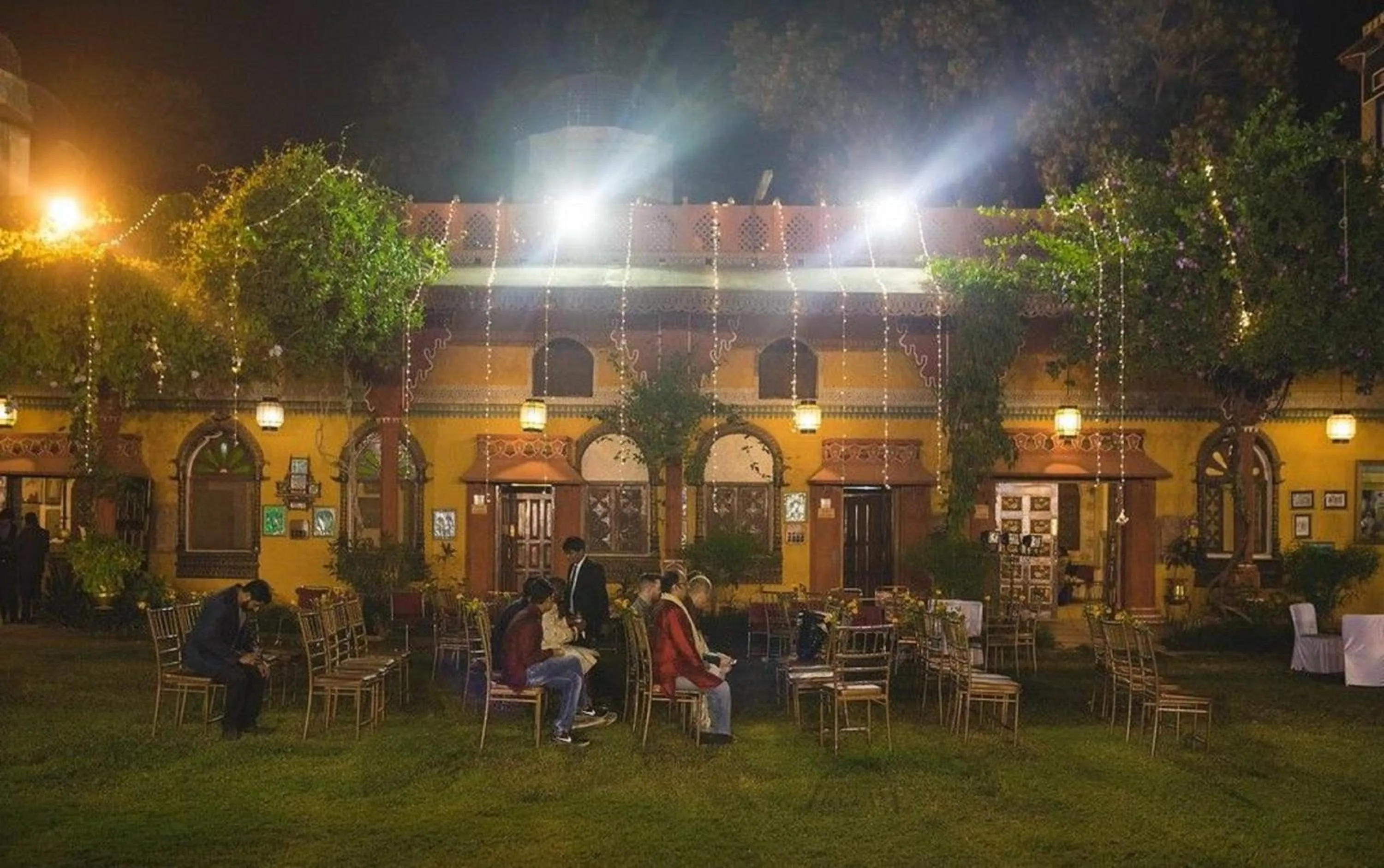 Garden view in Bundelkhand Riverside